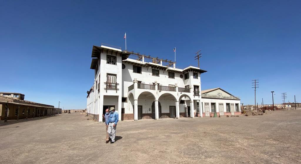 GORE presentará al Consejo Regional proyecto de emergencia para restaurar exoficina salitrera de Chacabuco