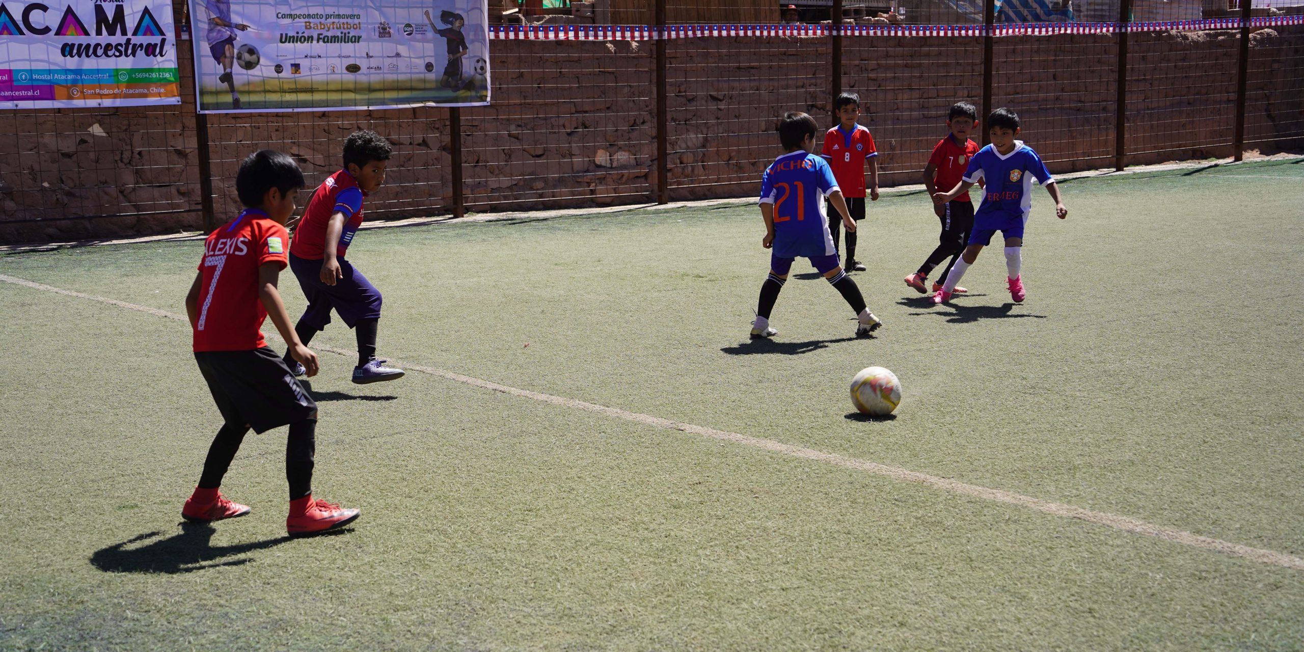Continúa el campeonato de baby fútbol de Alto Jama con una multitudinaria participación de niños