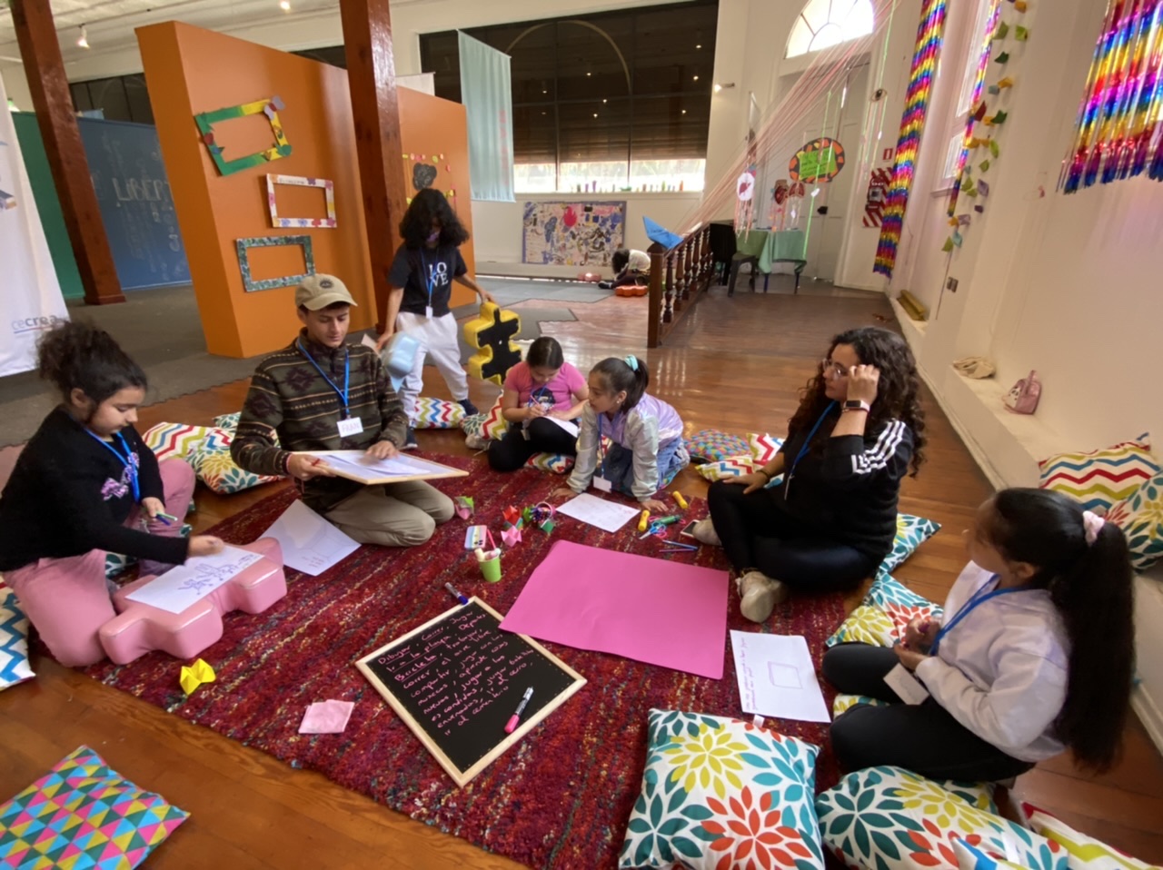 Niños y jóvenes participaron en “Devolución de Escucha Creativa” del programa Cecrea