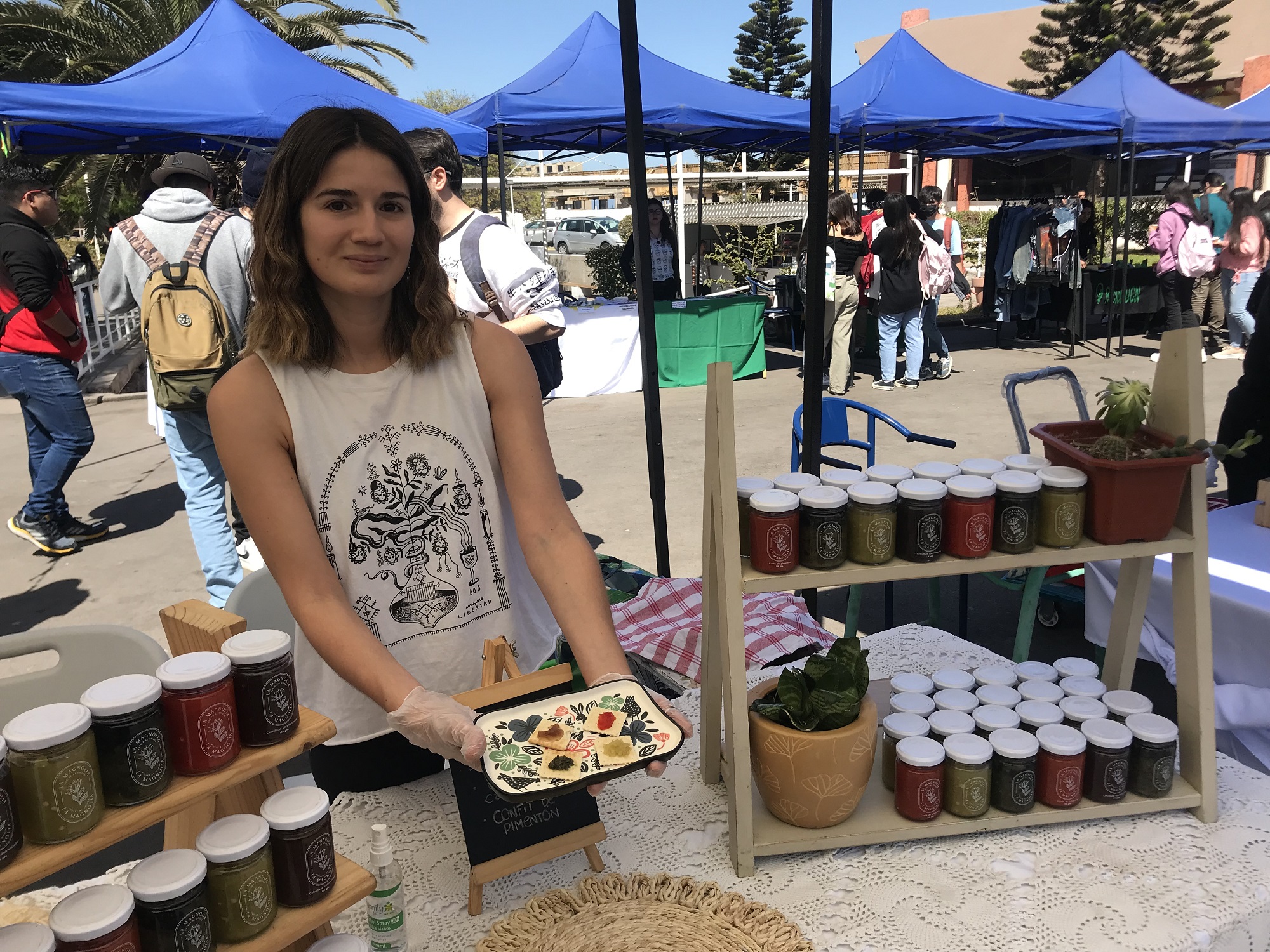 Comida saludable y consejos medioambientales marcaron “Feria Verde”