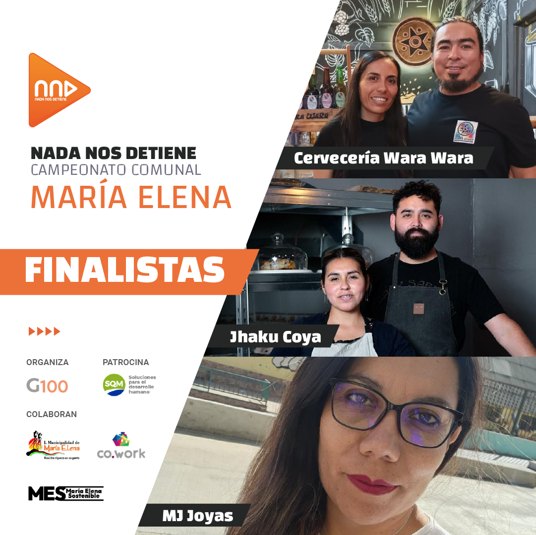Nada Nos Detiene ya tiene a sus tres finalistas para su edición en María Elena