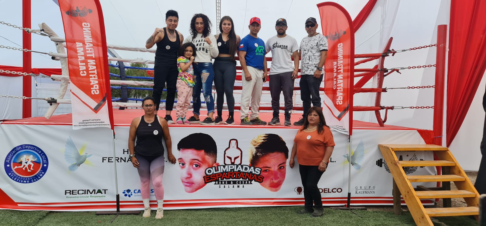 Campeonas mundiales lanzan oficialmente las Primeras Olimpiadas Espartanas