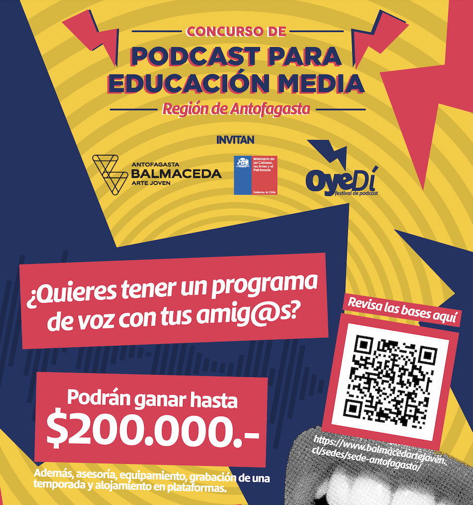 Nuevo concurso de podcast para estudiantes de educación media