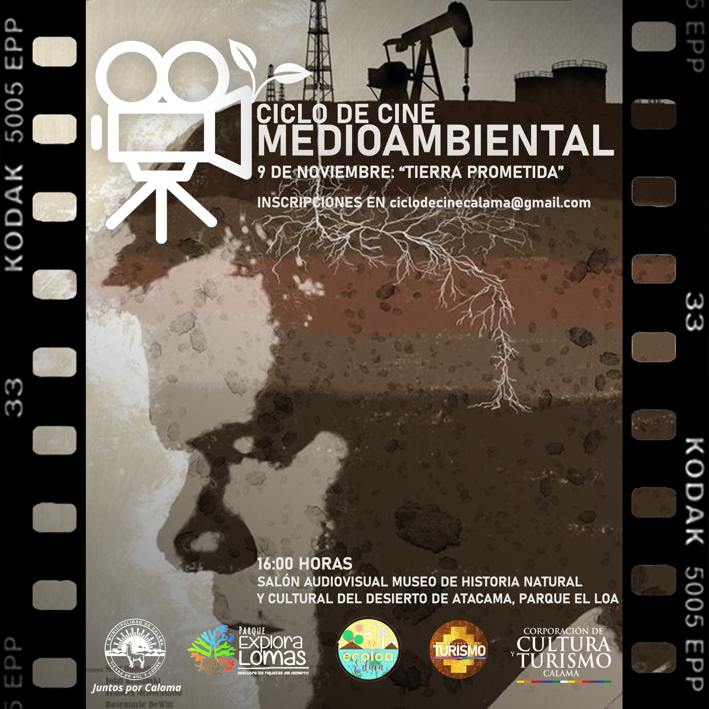 Invitan a la comunidad a ser parte de Ciclos de Cine Medioambiental