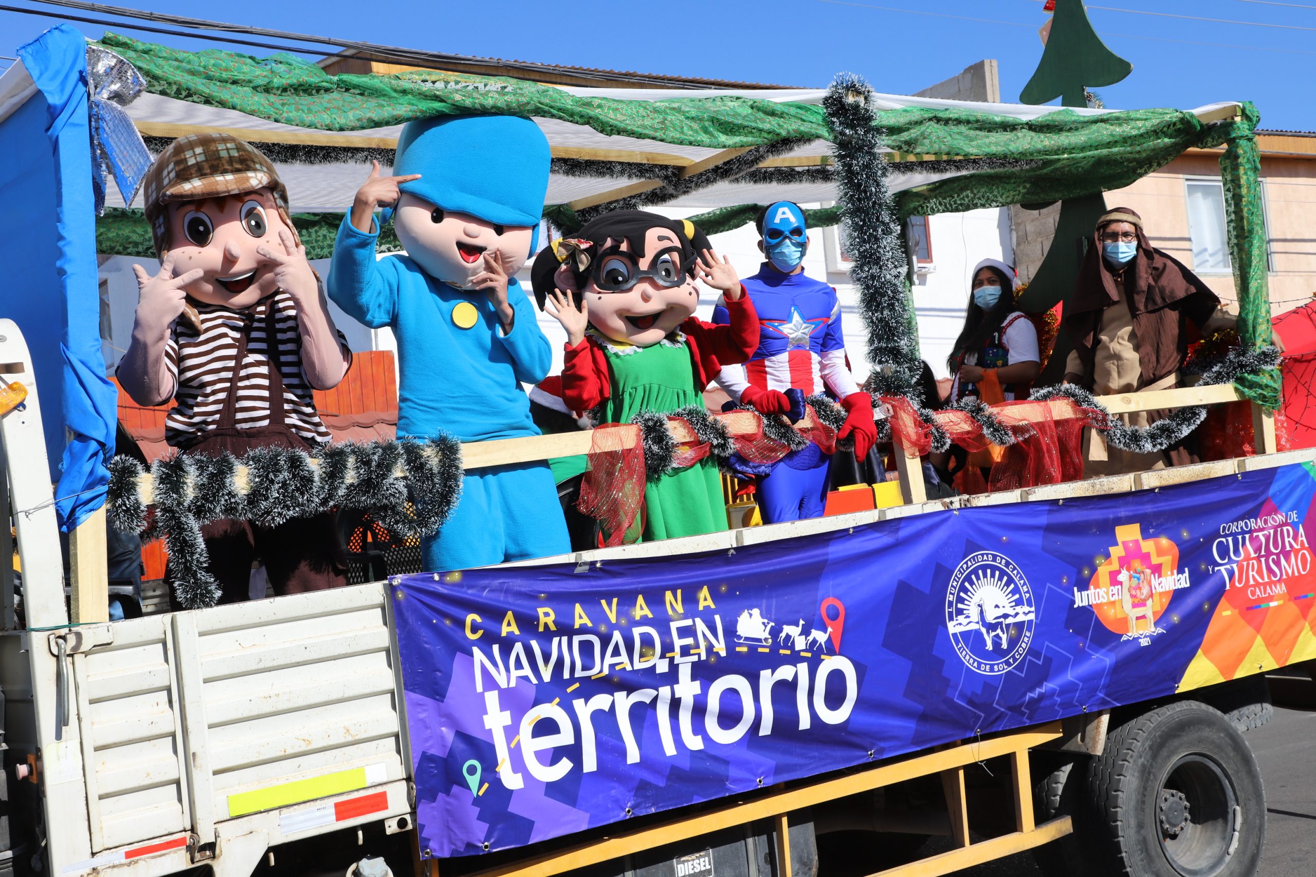 Invitan a calameños a ser parte de gran Fiesta Navideña