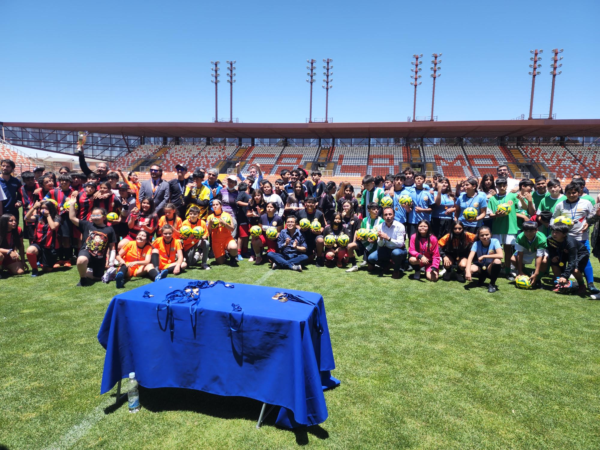 Jóvenes finalizan Torneo de Fútbol Inclusivo