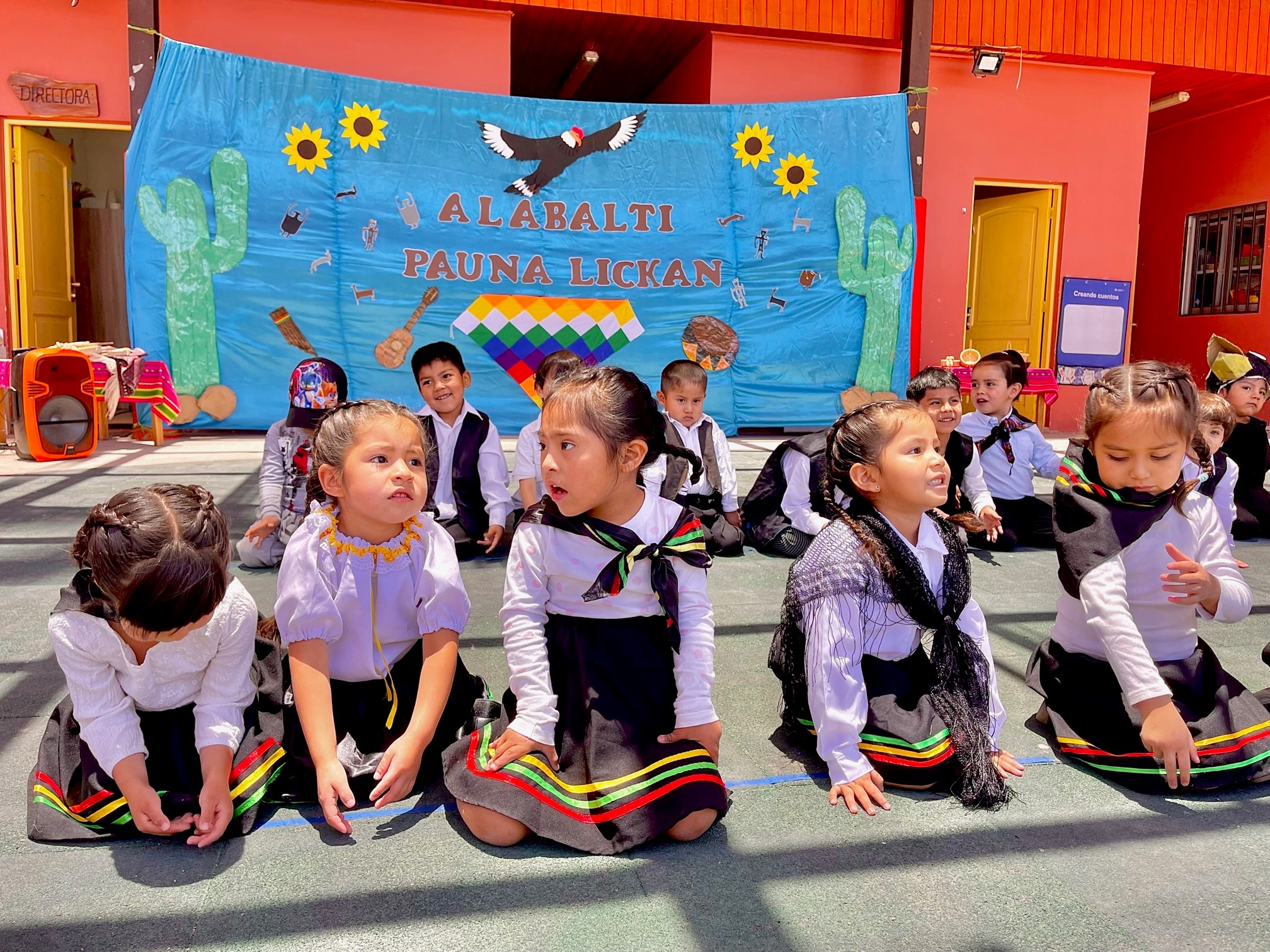 Niños y niñas de jardines infantiles Integra aprenden kunza y refuerzan las tradiciones de la cultura Lickan Antay