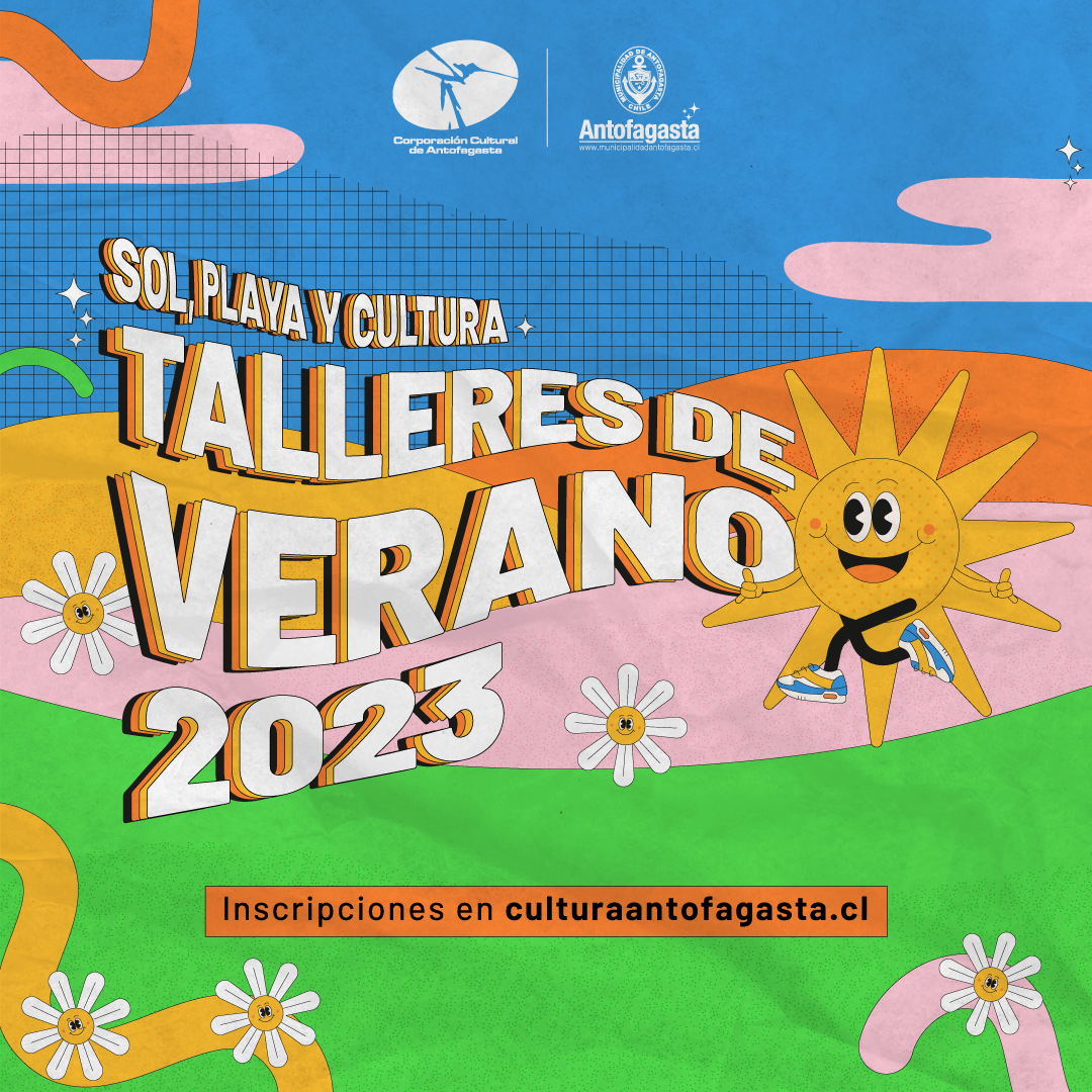 Sol, Playa y Cultura es el nombre de los Talleres de Verano que ofrece la Corporación Cultural