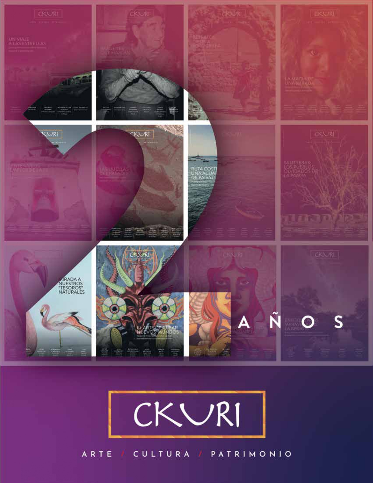 Revista Ckuri celebra su 2do. aniversario y publica su 12° edición en formato digital