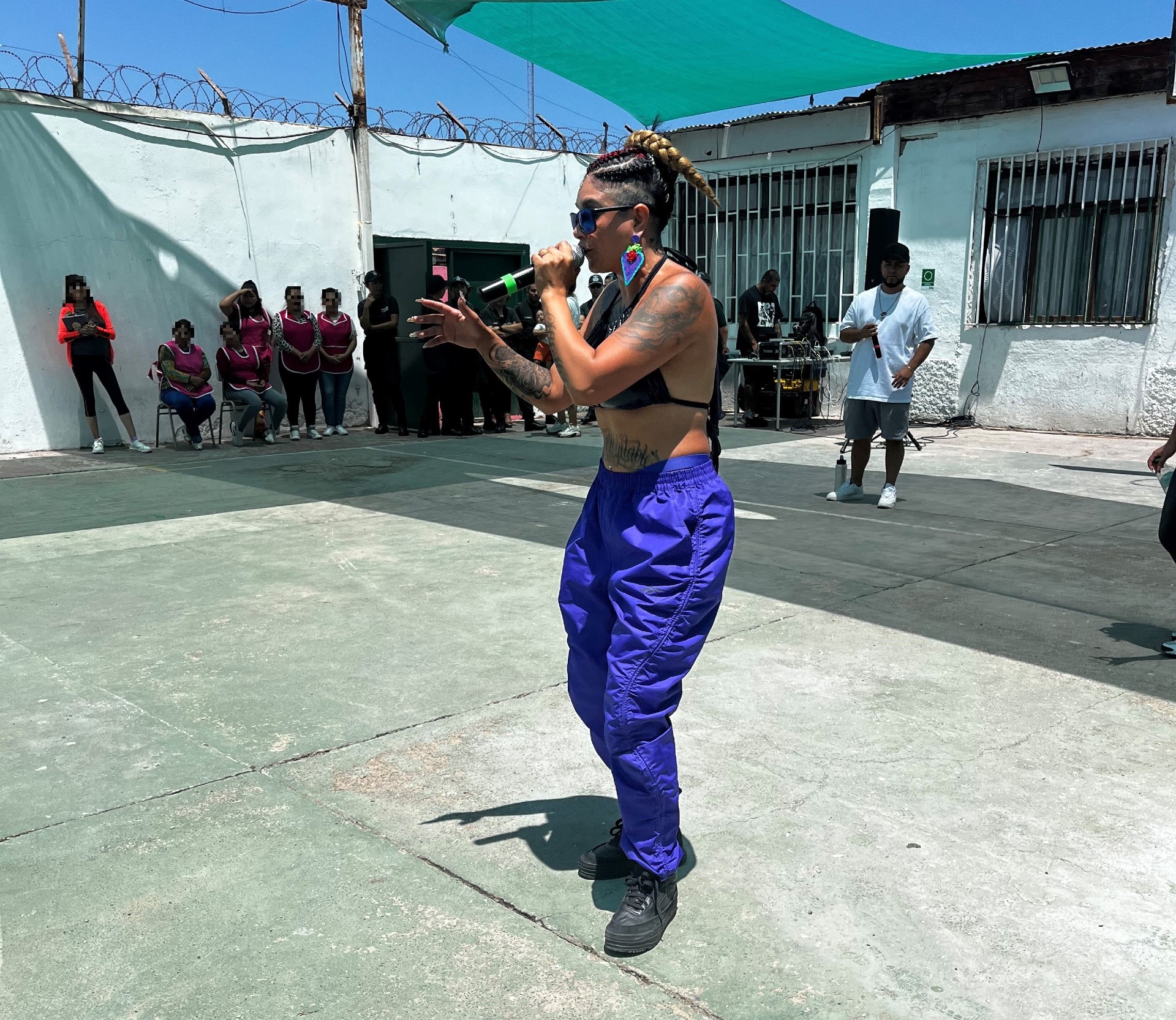Con Flor de Rap realizan jornada de intervención musical para mujeres privadas de libertad