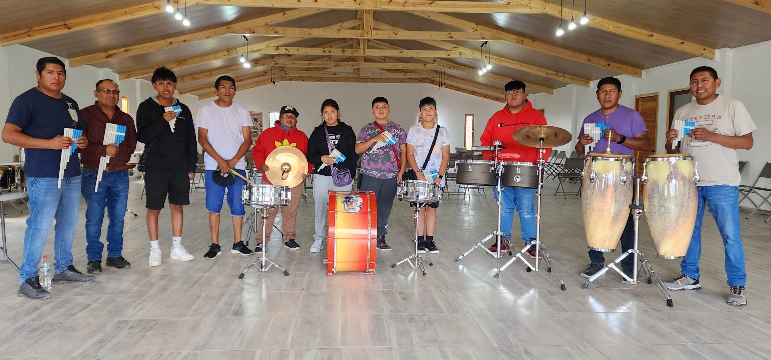 Voluntariado permite rescatar música y cultura andina en ChiuChiu