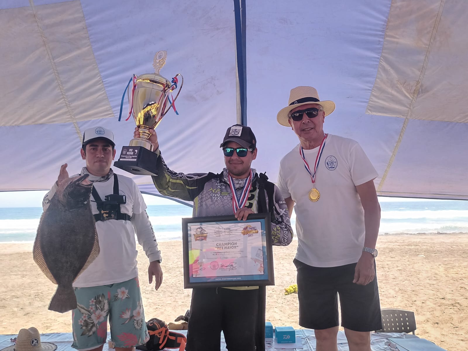 Más de 60 competidoras/es participaron en Campeonato intercomunal de pesca