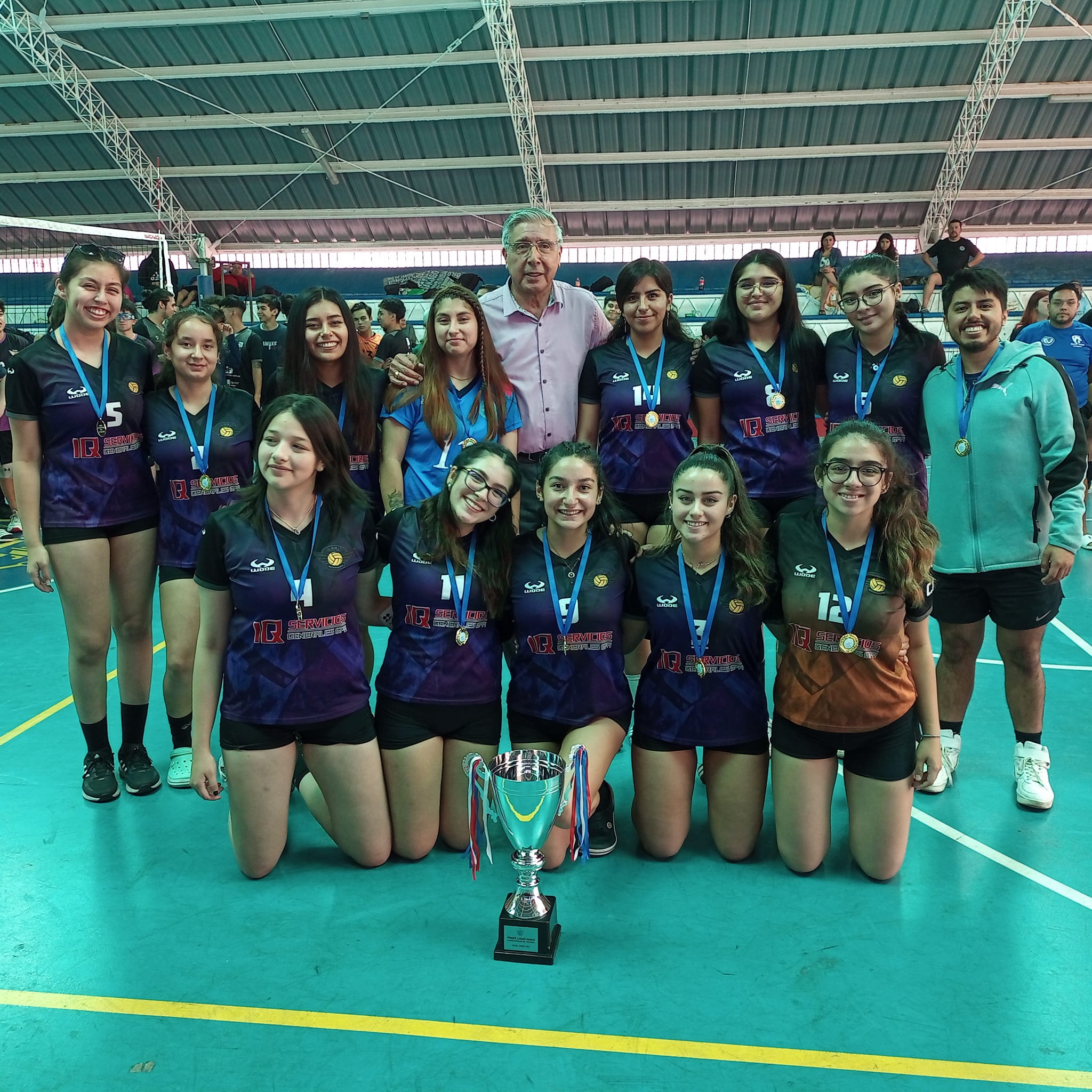 Emocionante final del intercomunal de voléibol