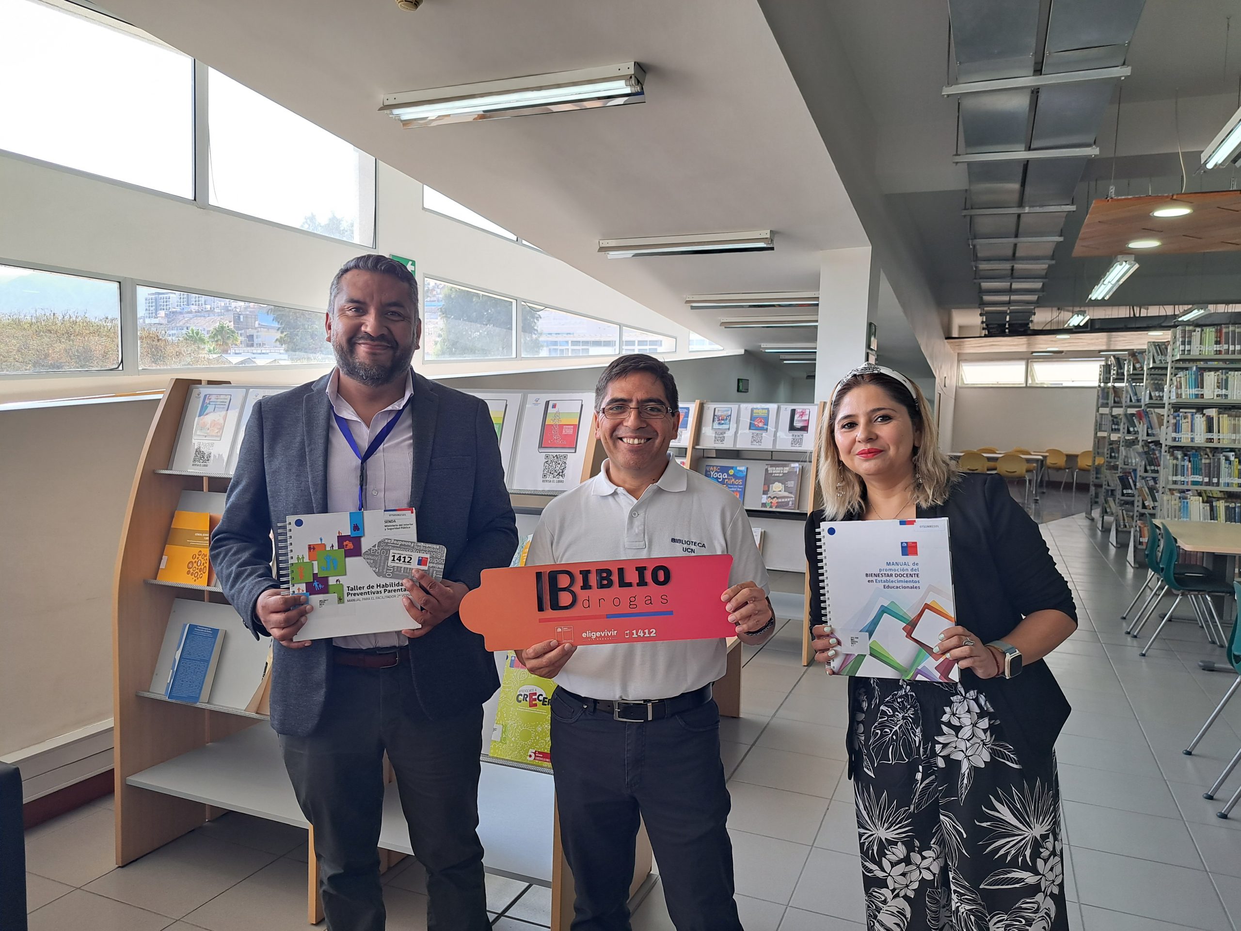 Conoce la primera biblioteca de acceso ciudadano con material bibliográfico en drogas y alcohol
