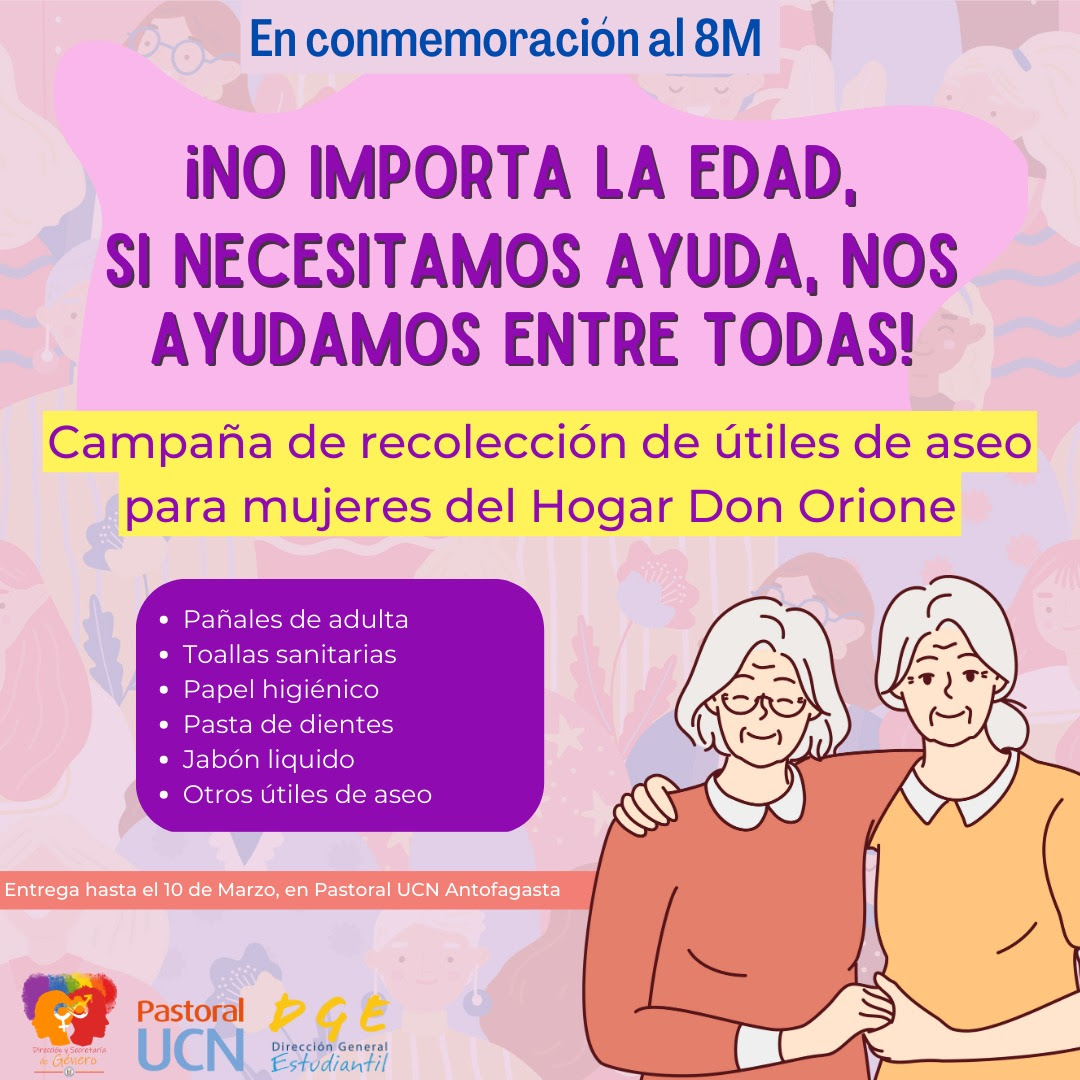 Impulsan campaña de recolección de útiles de aseo para las mujeres del Hogar Don Orione