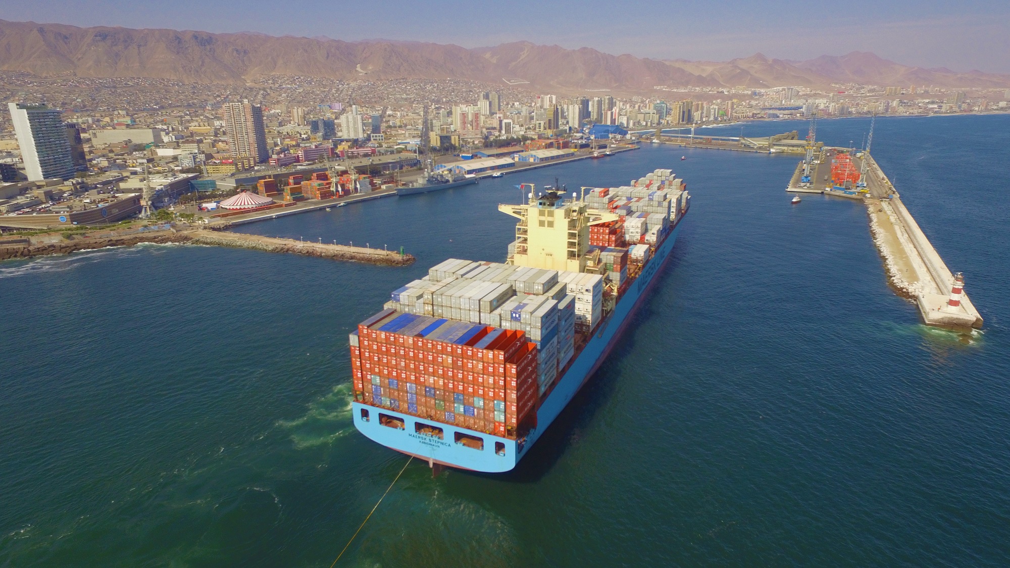 Reutilización de agua alcanzó un 38% de ahorro en Antepuerto Portezuelo de Puerto Antofagasta