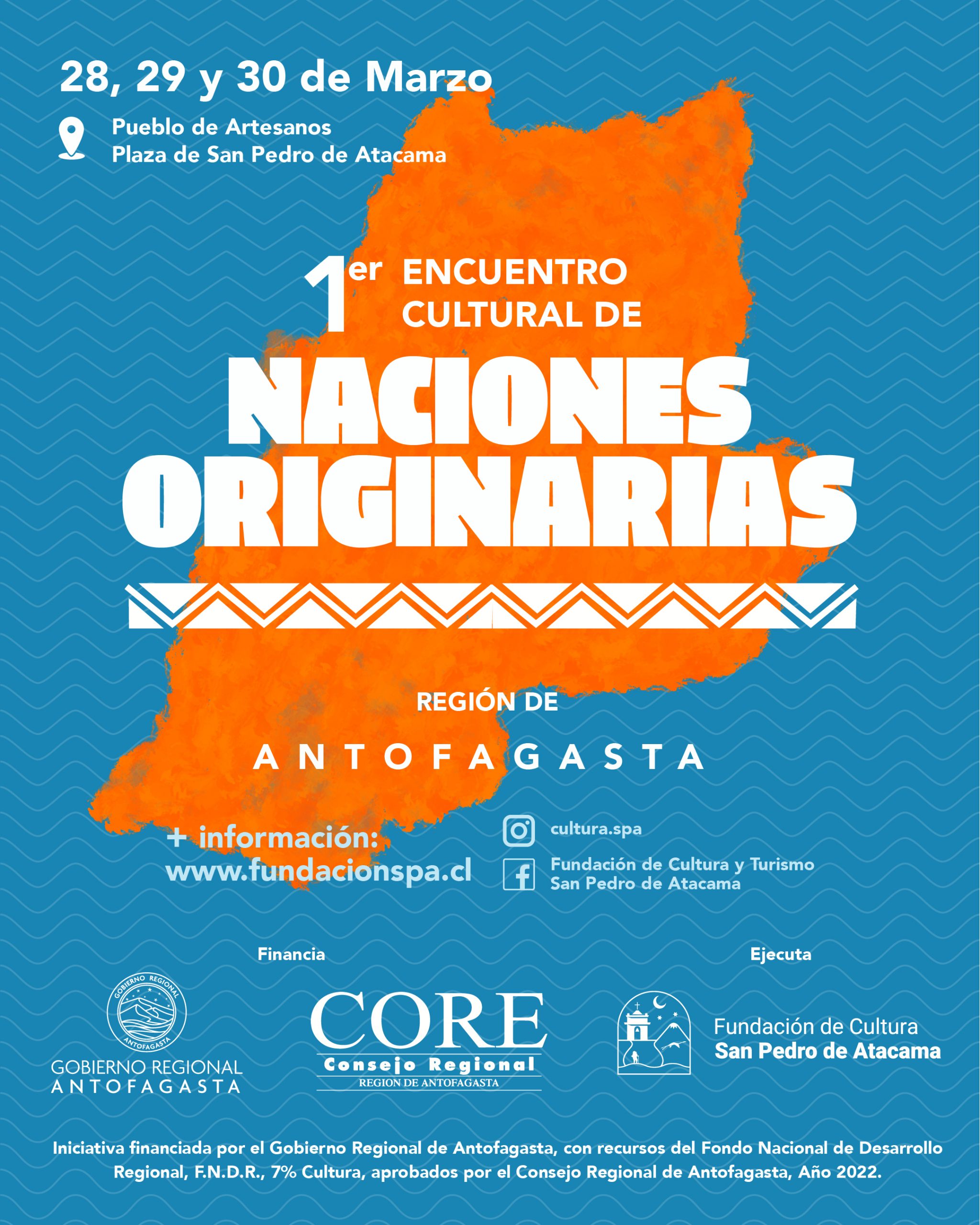 San Pedro de Atacama recibirá Primer Encuentro de Naciones Originarias de la región