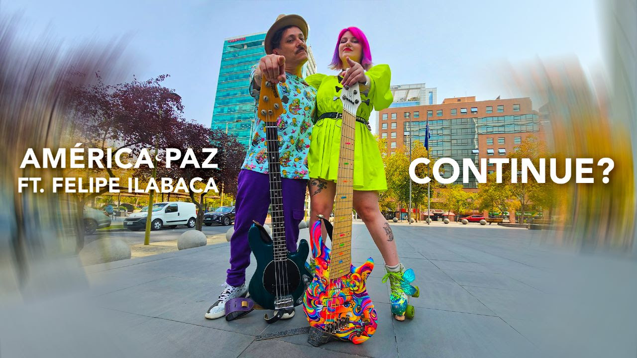 América Paz estrena el videoclip de “Continue?” junto a Felipe Ilabaca