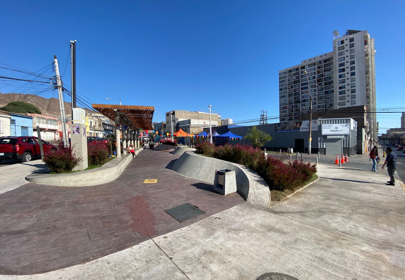 Inauguran proyecto de mejoramiento de nuevas plazas en el Barrio Estación