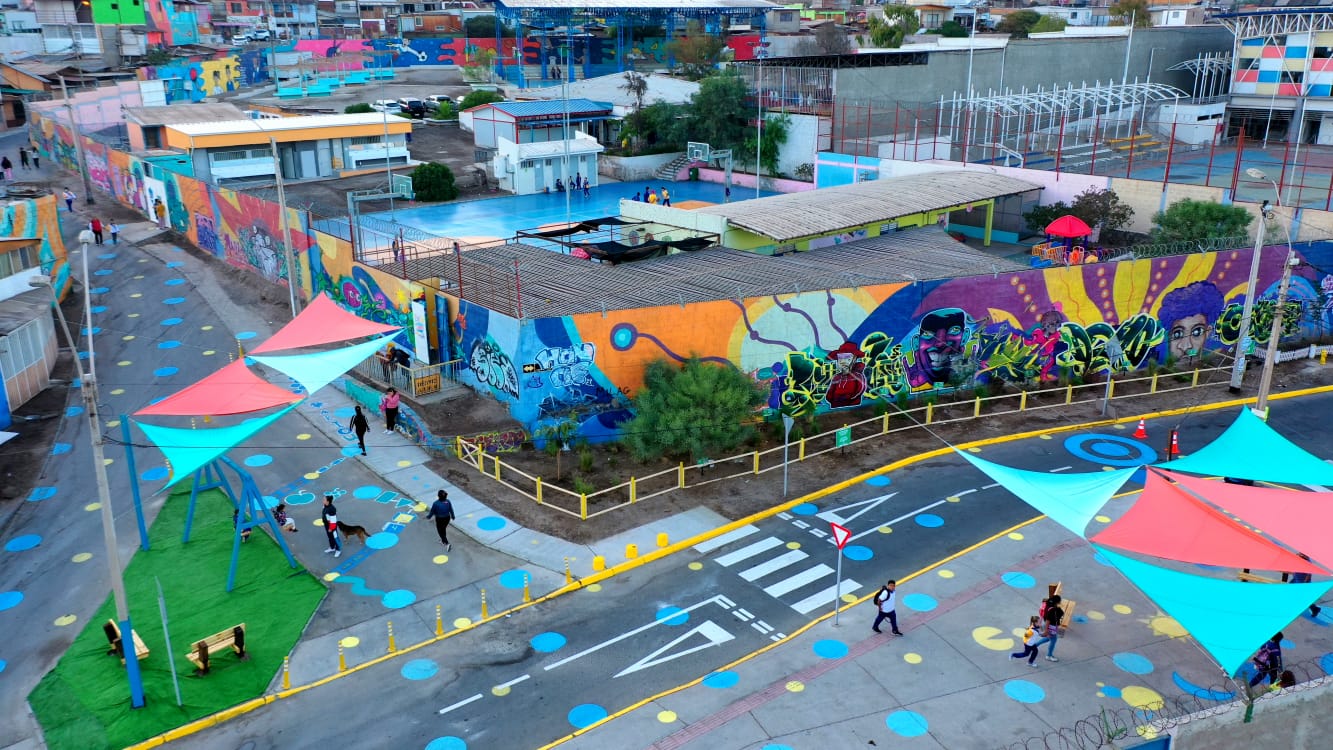 Paseo Cerro a Mar, urbanismo táctico “Calles para la Niñez”