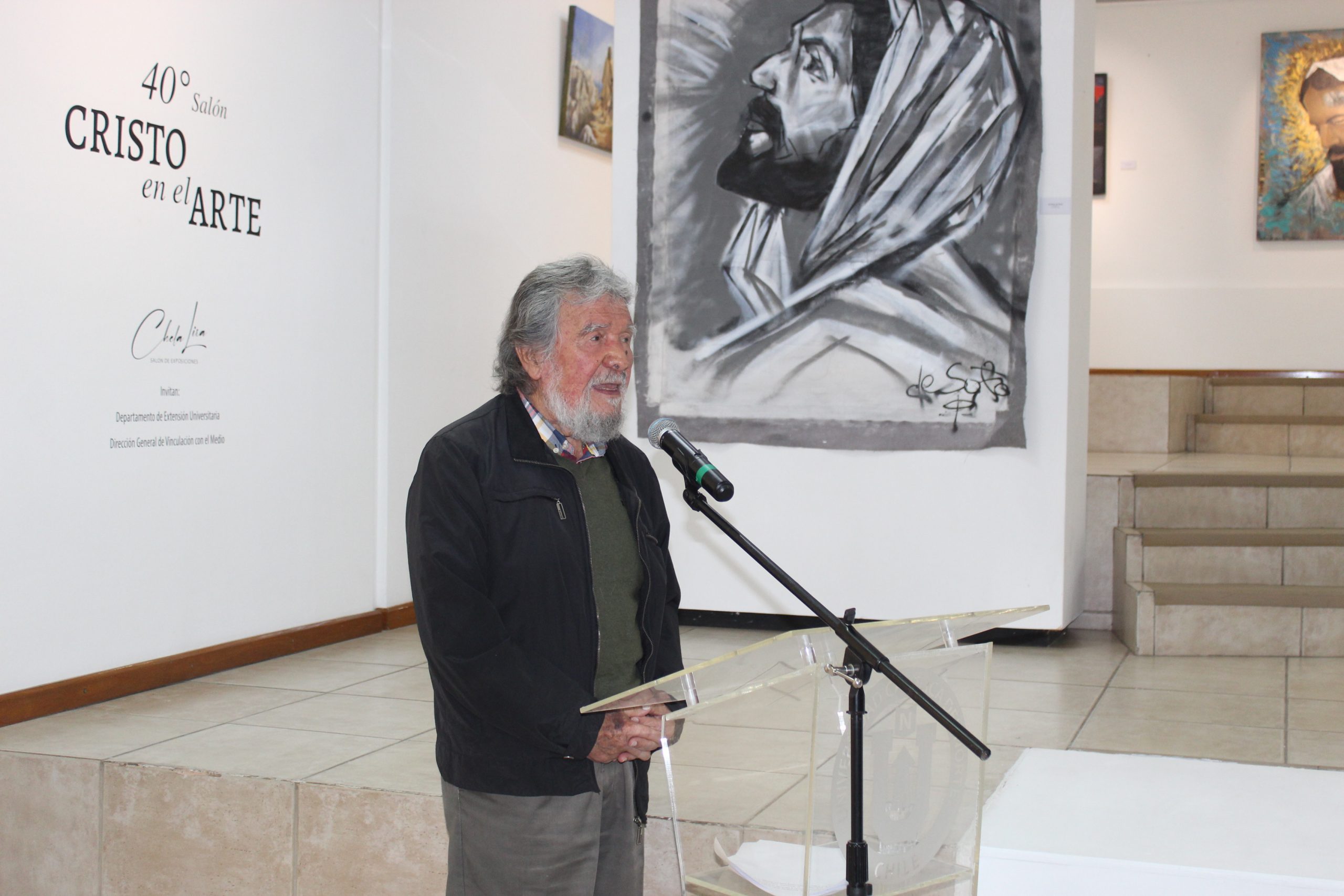 <strong>Inauguran muestra plástica “Cristo en el Arte”</strong>