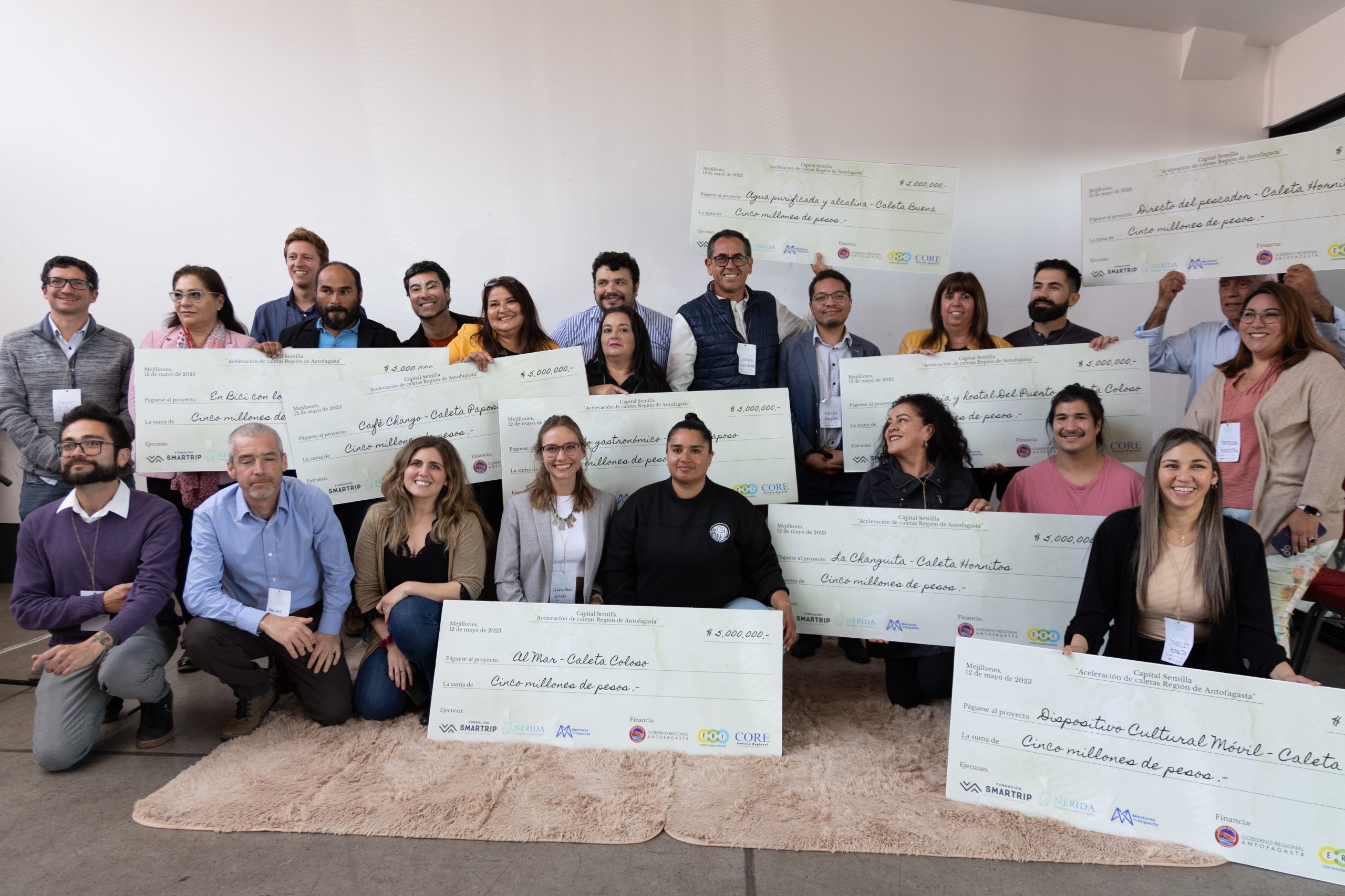 Líderes locales de cuatro caletas <strong>reciben Capital Semilla para sus proyectos</strong>