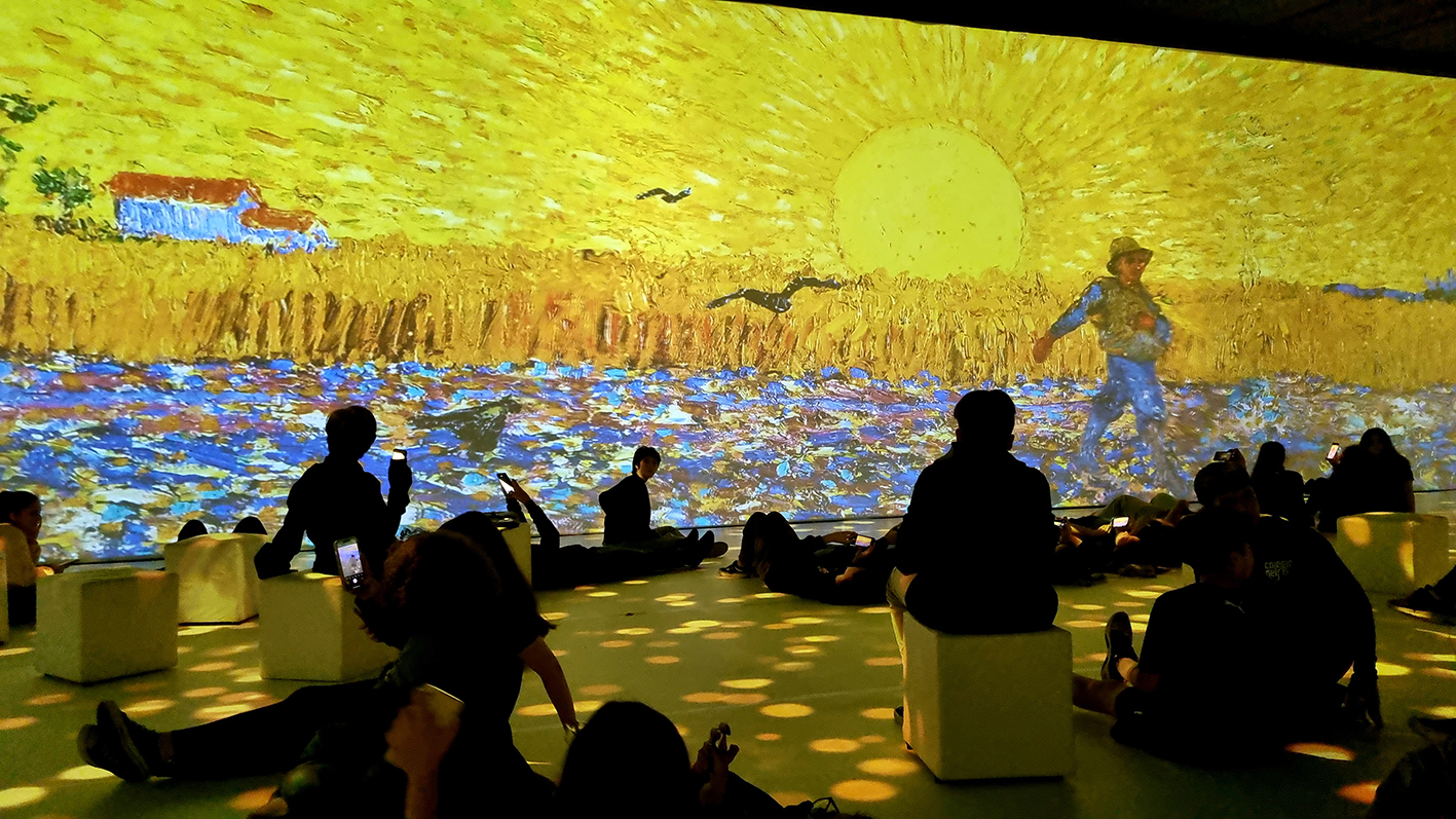Por primera vez llega la exposición “Van Gogh, el sueño inmersivo”