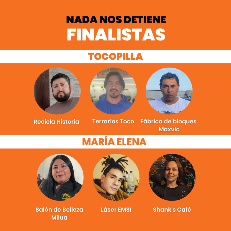Nada Nos Detiene Tocopilla y María Elena ya tienen a sus finalistas