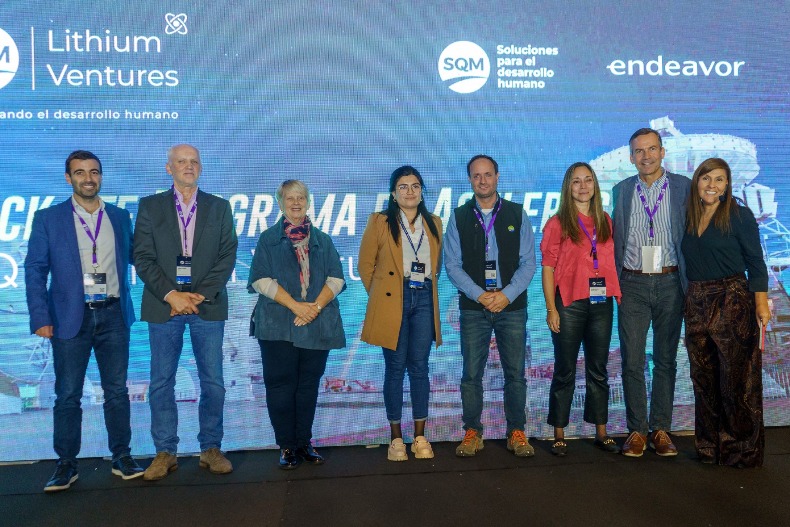 <strong>SQM Lithium Ventures presentó a la primera generación de emprendedores del programa de aceleración corporativa</strong>