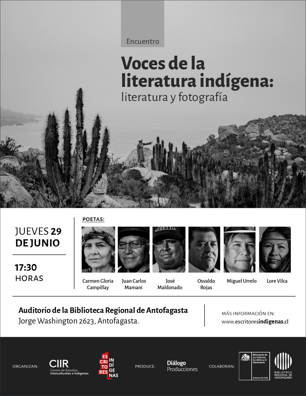 Encuentro de escritoras y escritores en Antofagasta