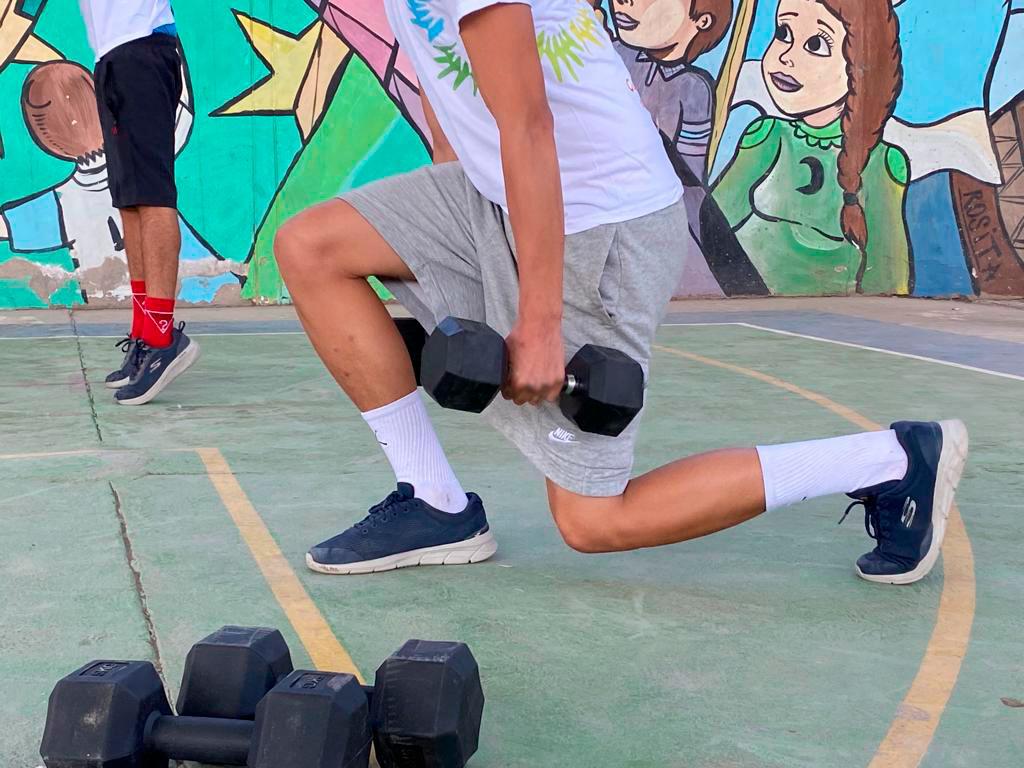 Jóvenes atendidos en Sename participan de talleres de deporte