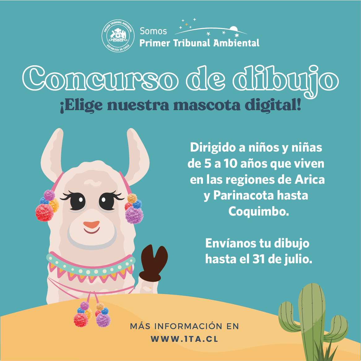 <strong>Primer Tribunal Ambiental lanza concurso de dibujo</strong>