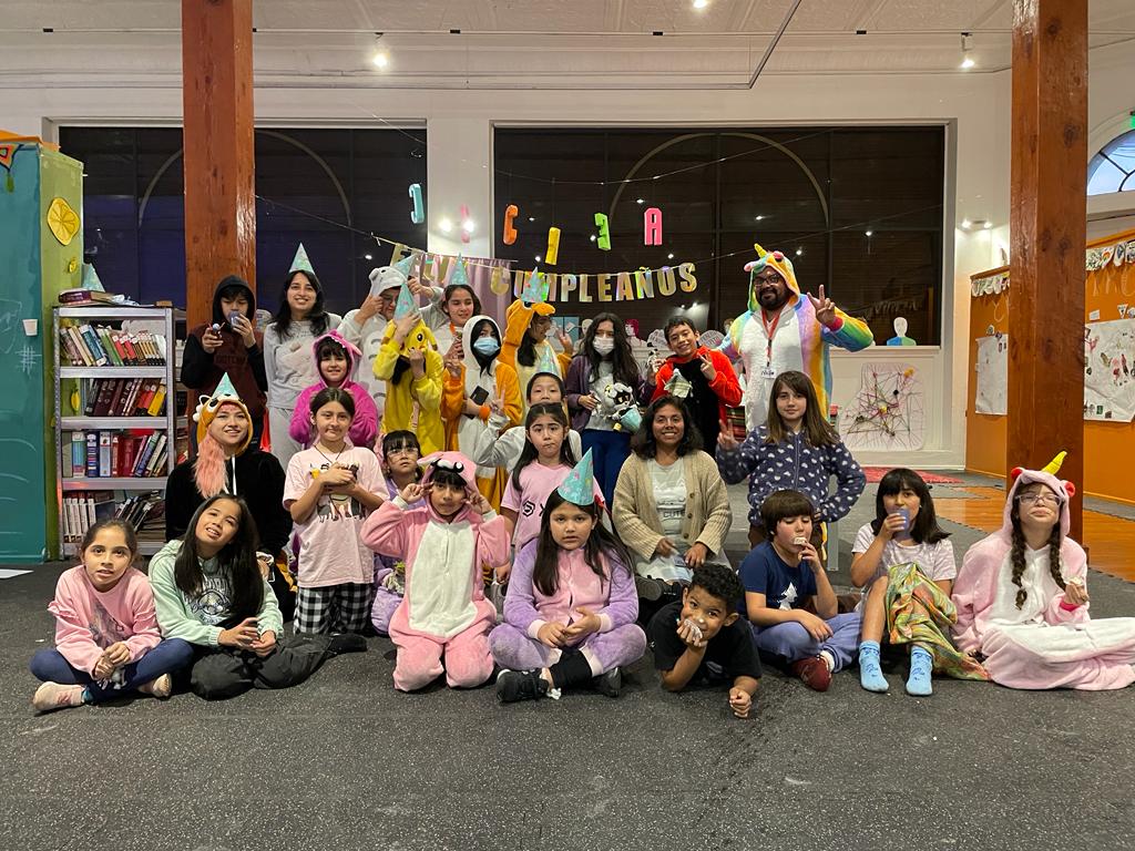 Cecrea celebró su primer año con entretenida Pijamada