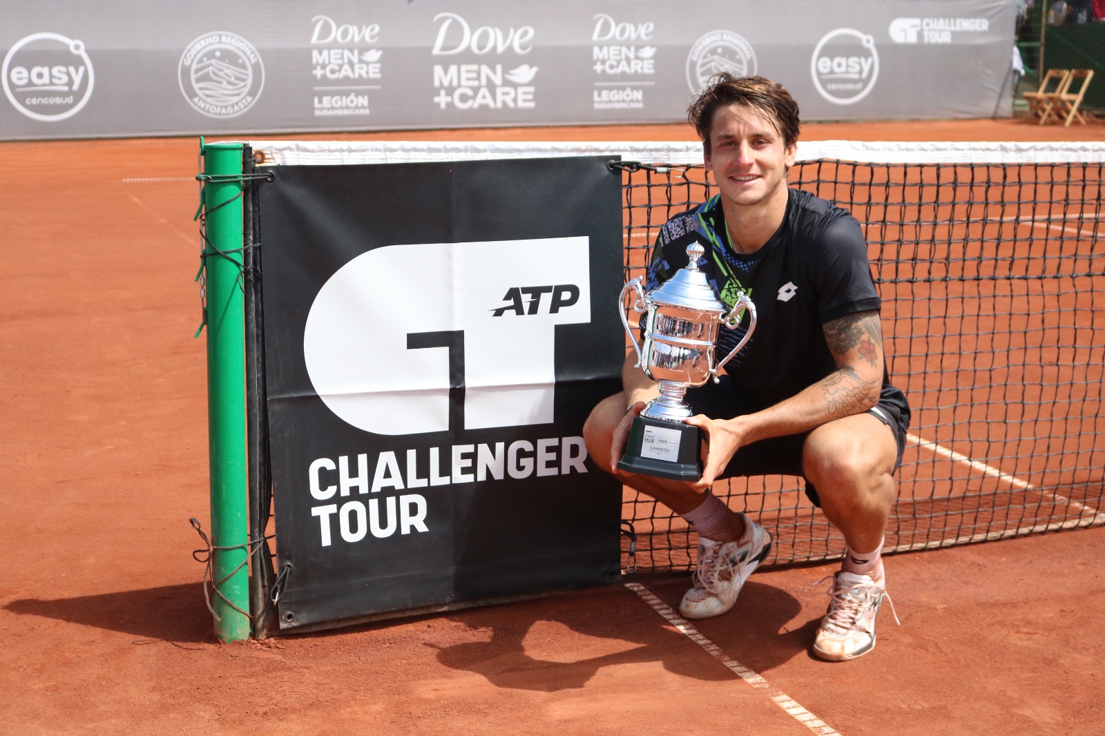 Ugo Carabelli se consagró campeón del Challenger