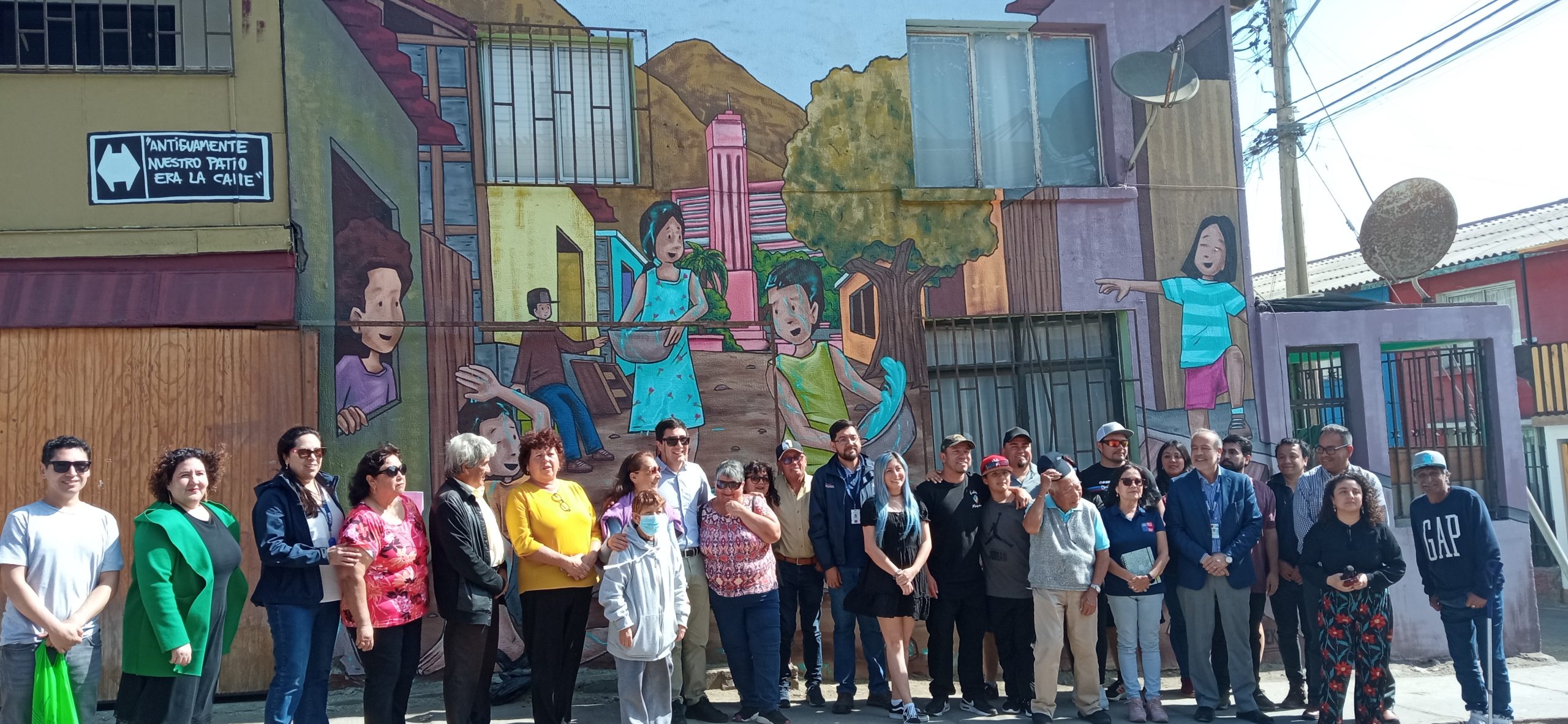 Barrio Costanorte se llena de colores e historias