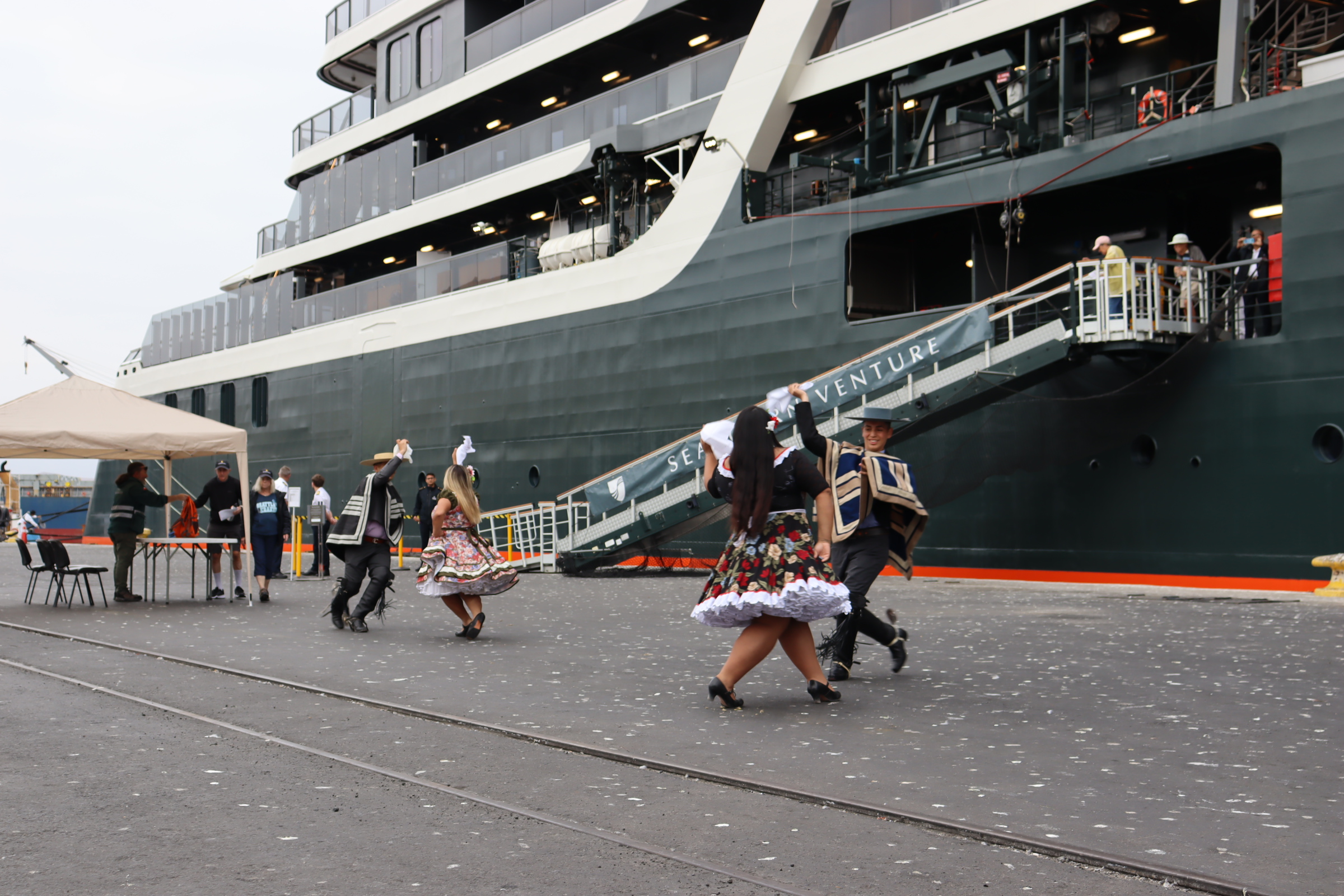 <strong>Crucero Seaborn Venture arribó desde el extrajero directamente a Puerto Antofagasta</strong>