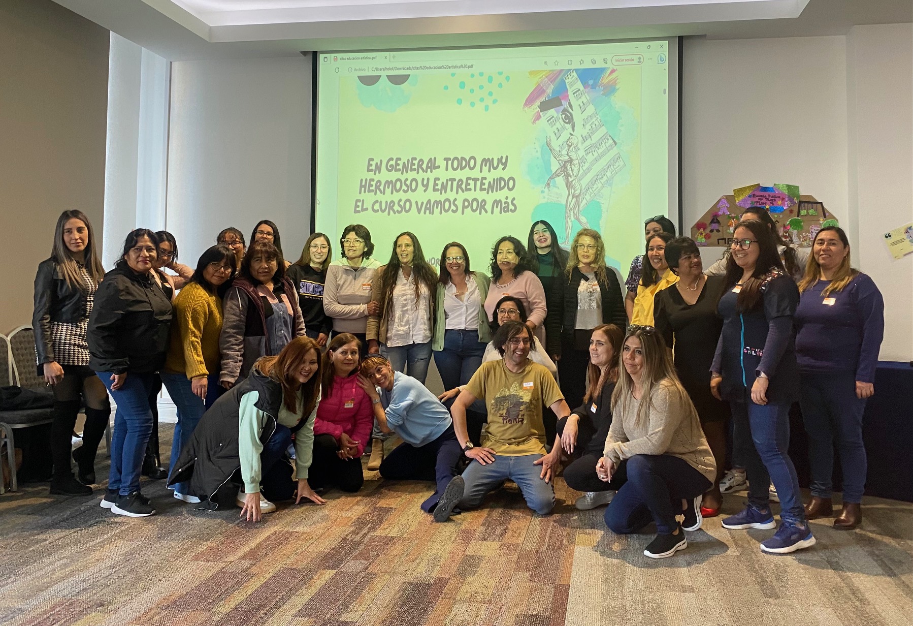 <strong>Seremis de las Culturas y Educación realizan cierre de Plan de Capacitación de Educación Artística Integrada para Educadoras de Párvulos y docentes de Educación General Básica</strong>