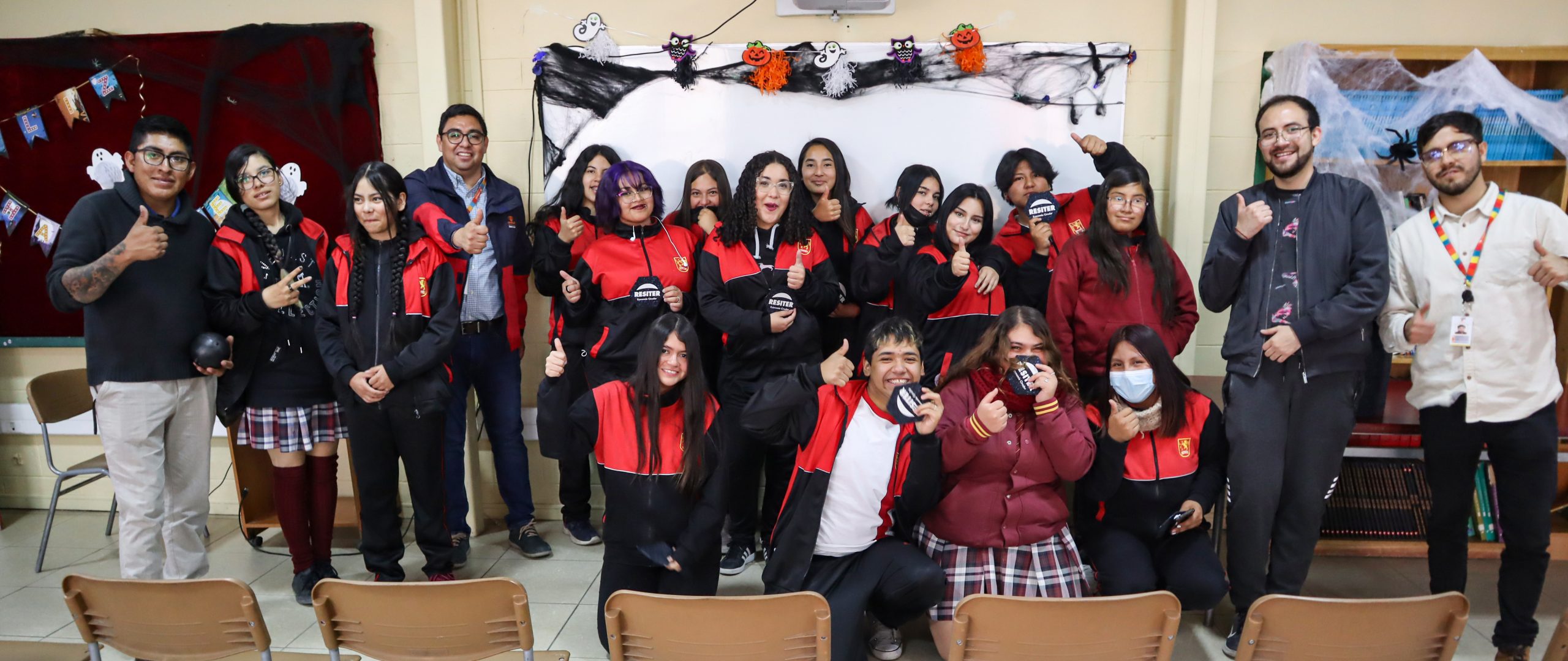 División Gabriela Mistral potencia gestión de Forjadores Ambientales del Liceo Eleuterio Ramírez
