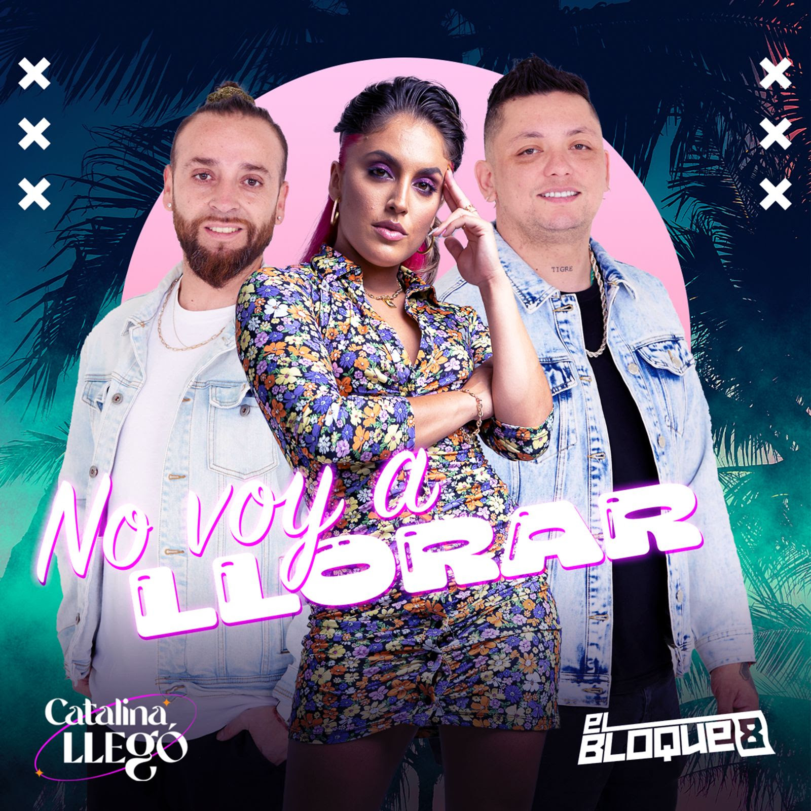 Catalina Ramos impregna de gusto tropical en su nuevo sencillo “No voy a llorar” en feat con el Bloque 8