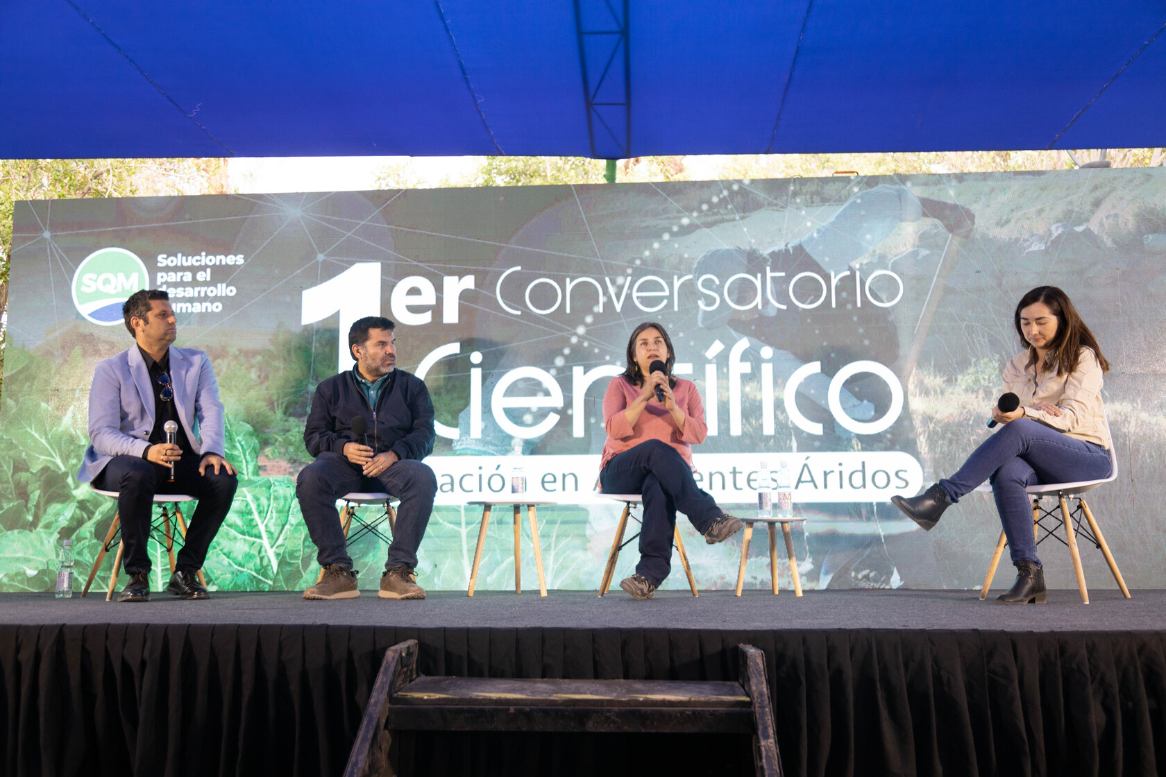 Gran convocatoria en Primer Conversatorio Científico realizado por SQM