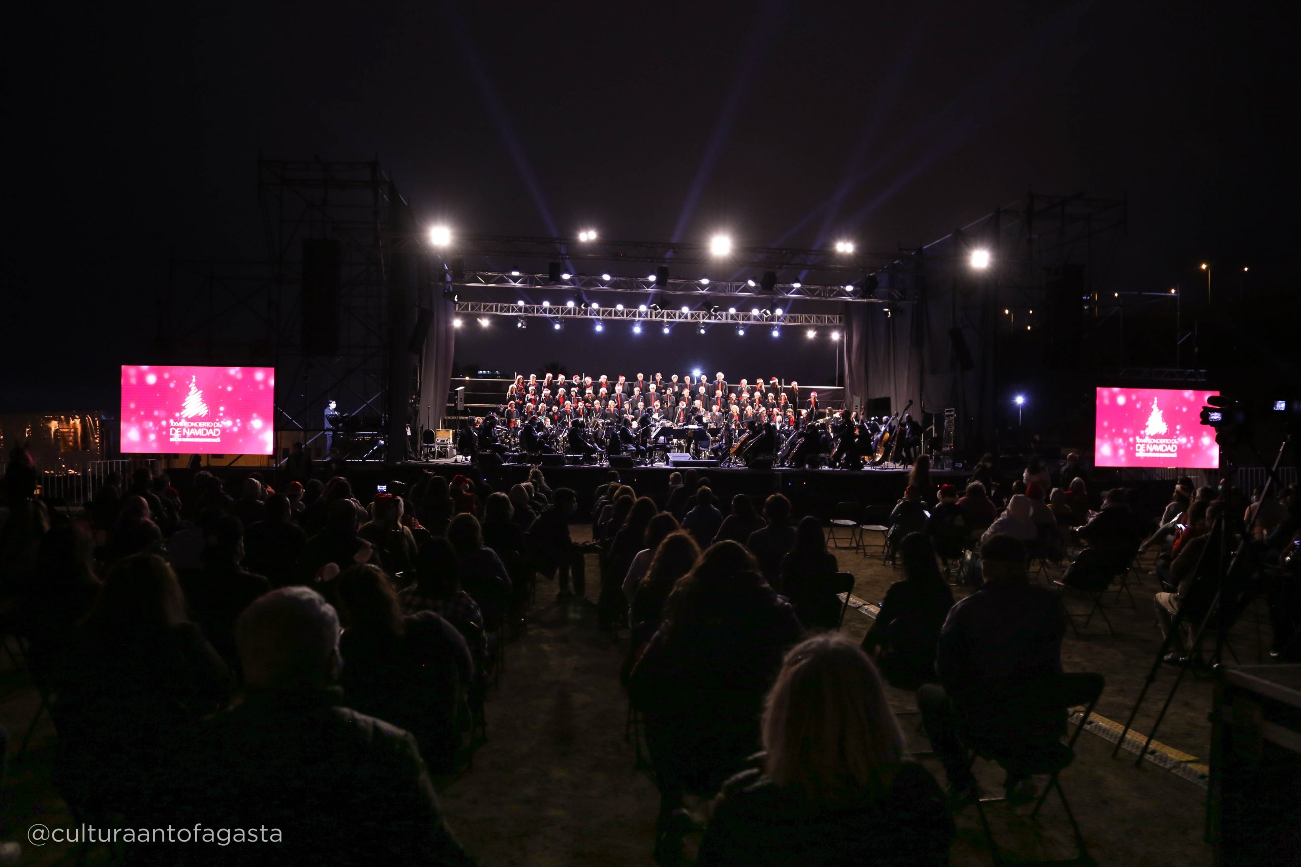Por primera vez se realizará show de drones en el concierto de Navidad de Ruinas de Huanchaca