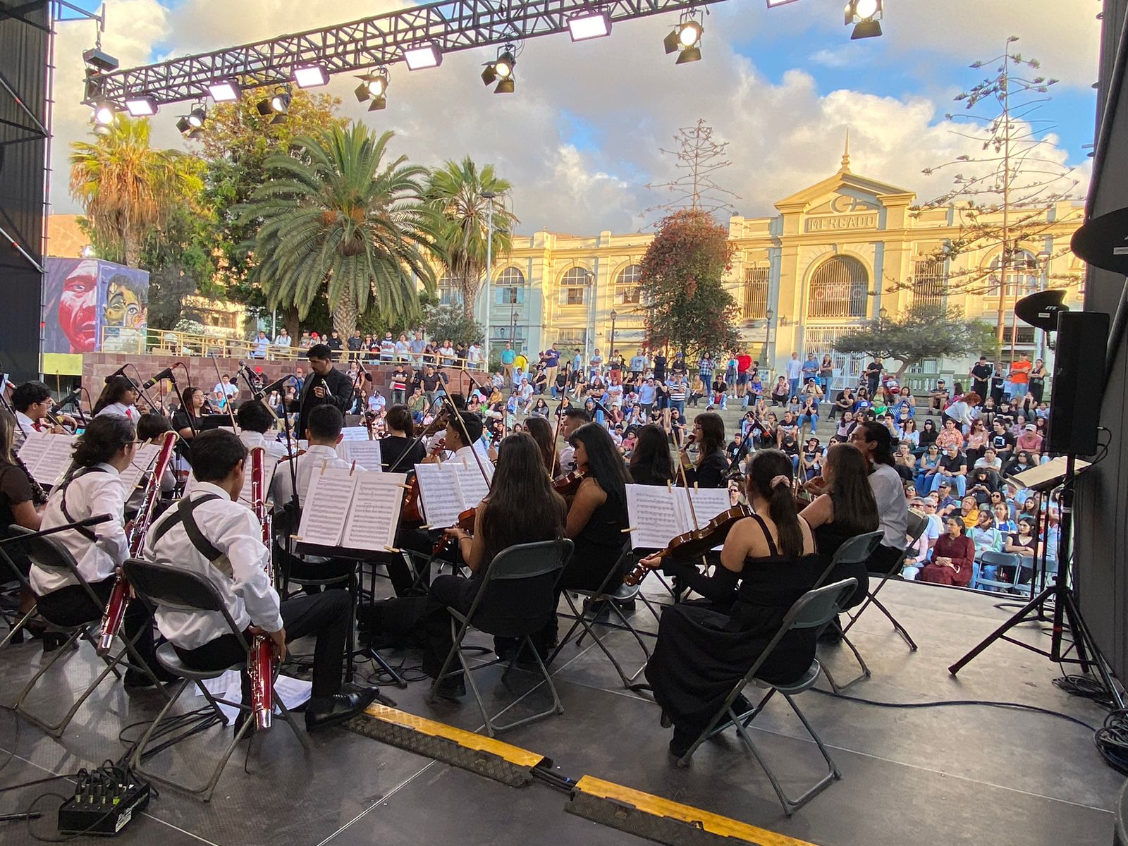 <strong>Con presentación de Orquesta Sinfónica Regional Juvenil comenzó Plan de Recuperación de Centros Urbanos</strong>
