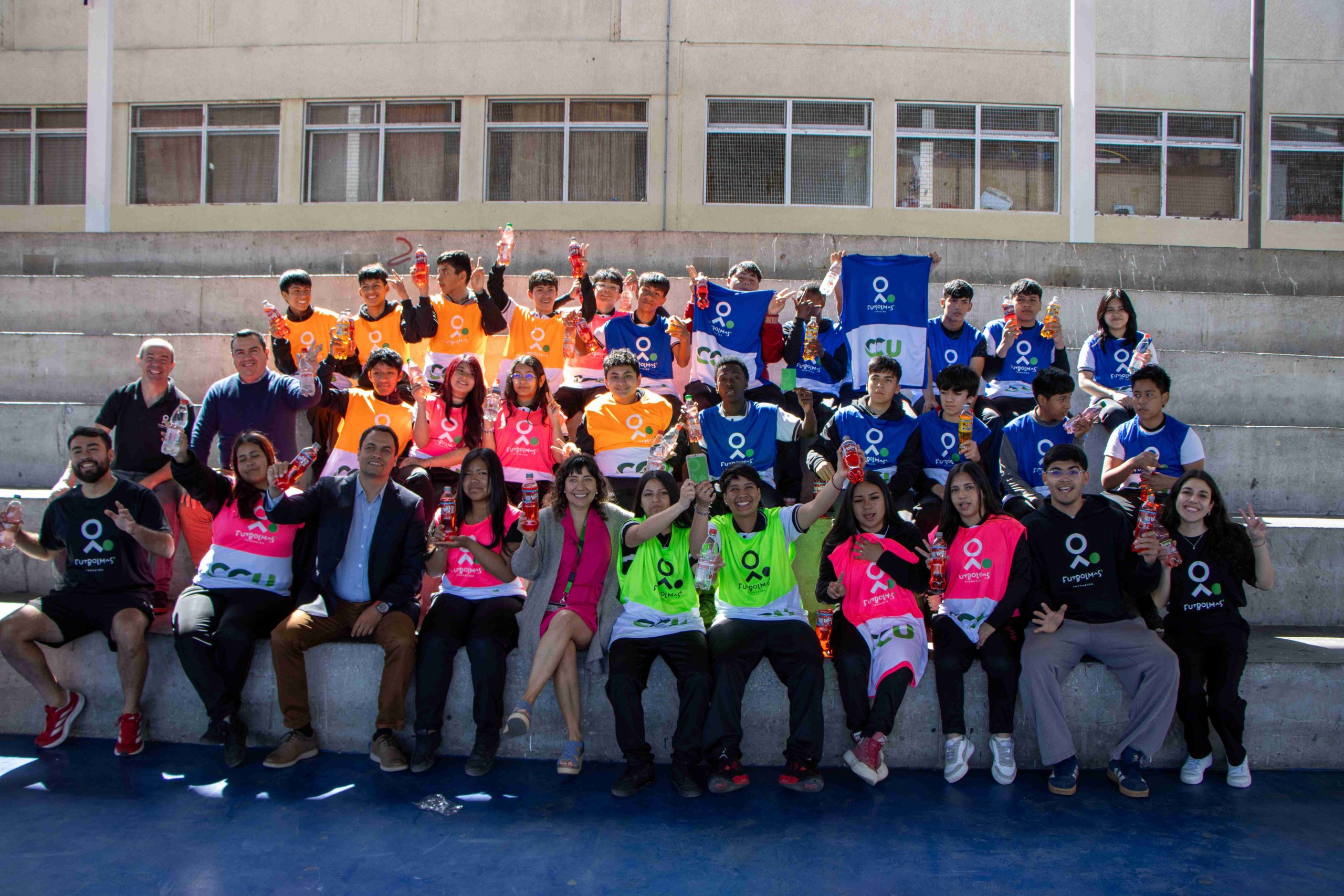 Fútbol Más llega para fortalecer el desarrollo de 150 jóvenes del Liceo Industrial Eulogio Gordo Moneo