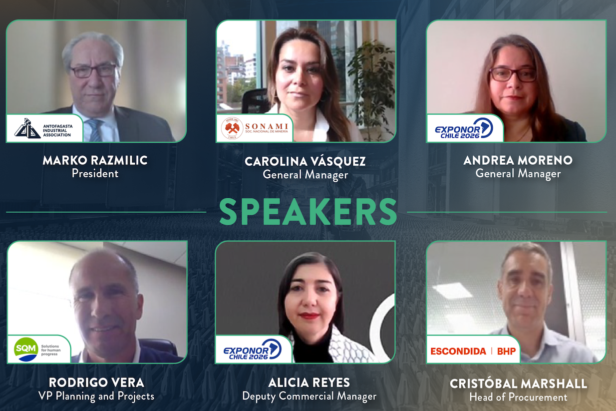 Webinar internacional EXPONOR destaca el potencial de la minería chilena