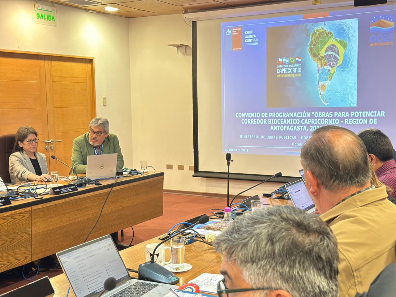 MOP obtiene visto bueno para ejecutar convenio de programación que potencia el Corredor Bioceánico de Capricornio