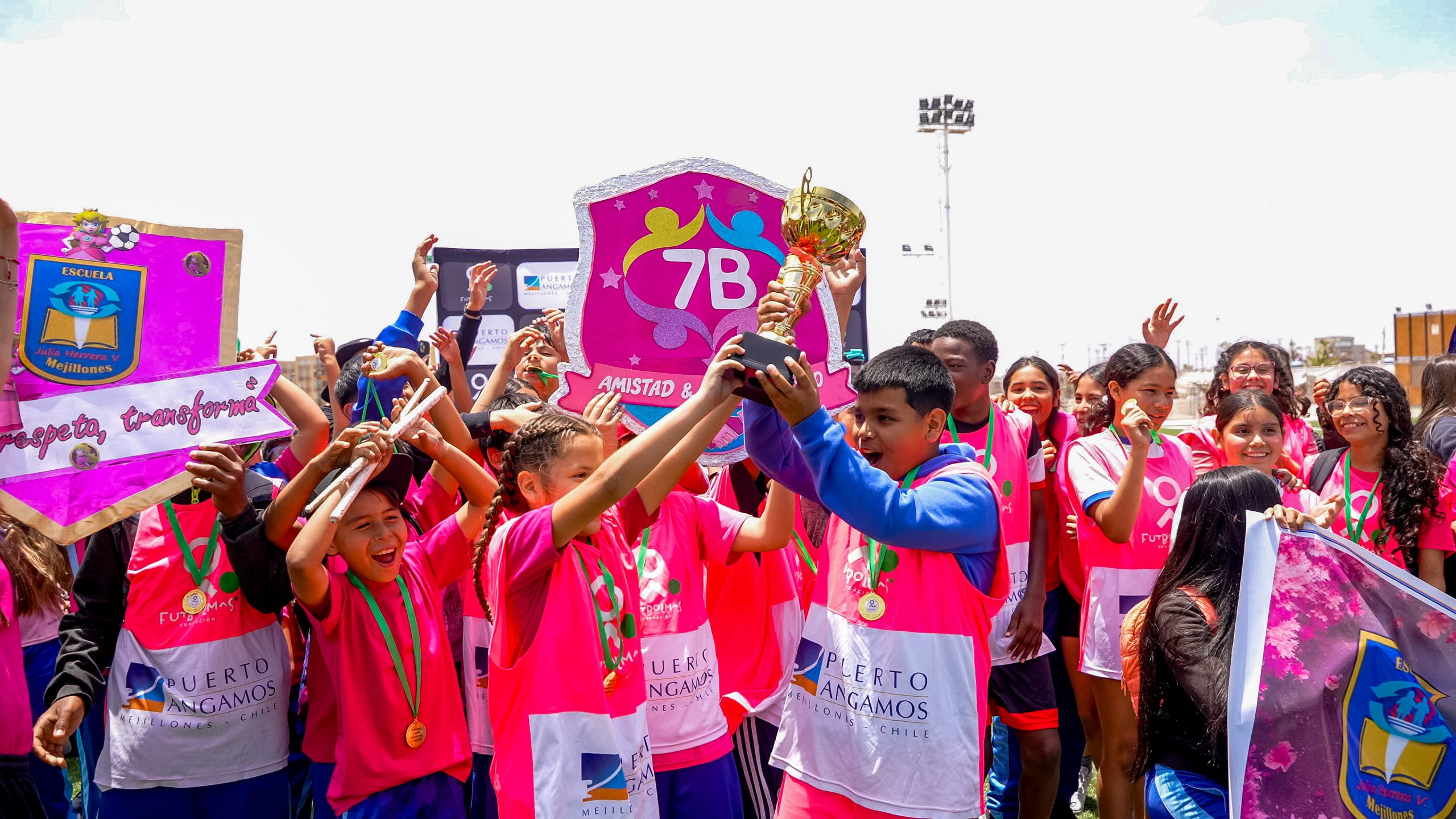 Más de 450 estudiantes protagonizaron la Copa por la Sana Convivencia Escolar