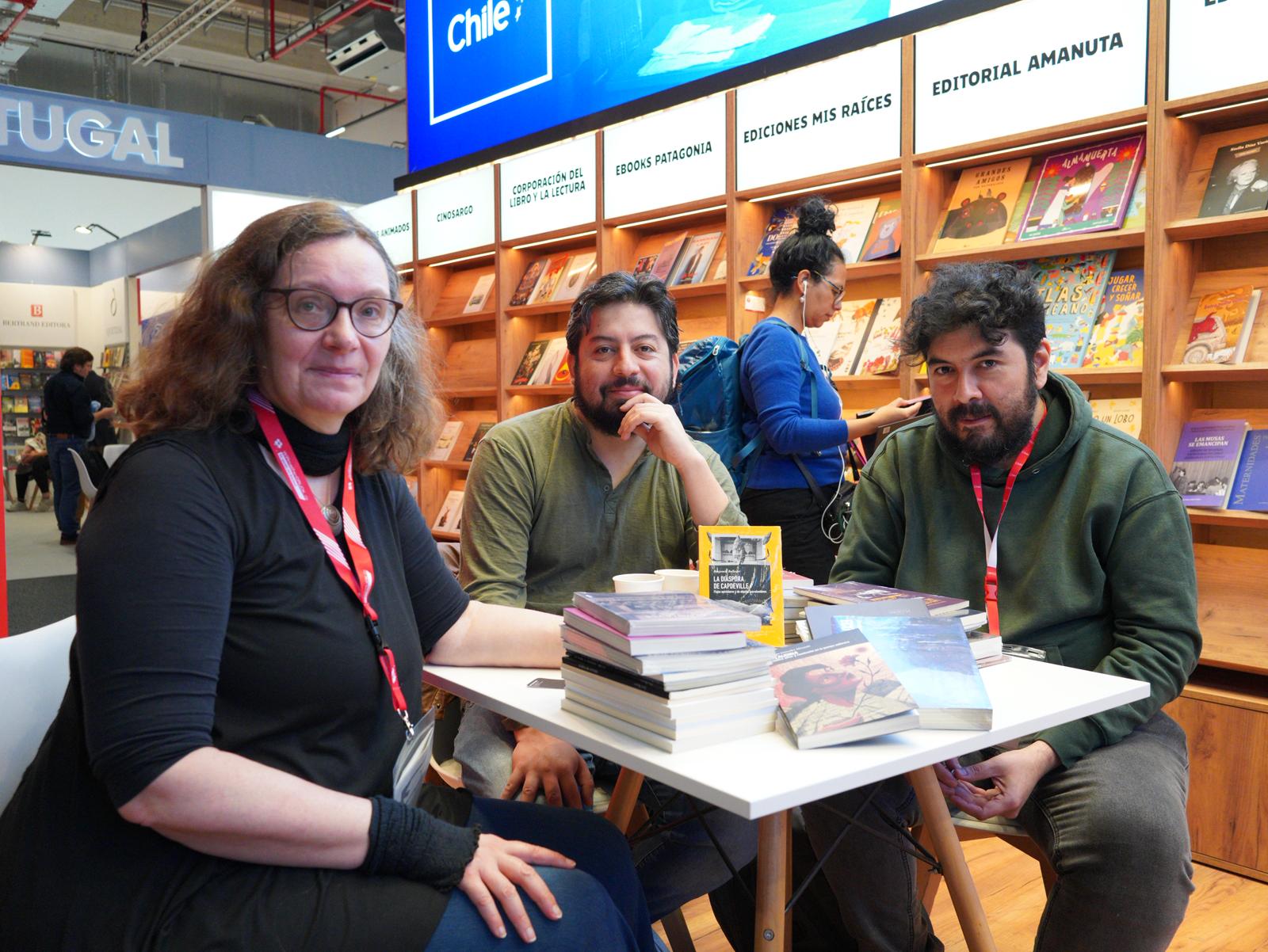 Editorial antofagastina participó en la Feria del Libro de Frankfurt