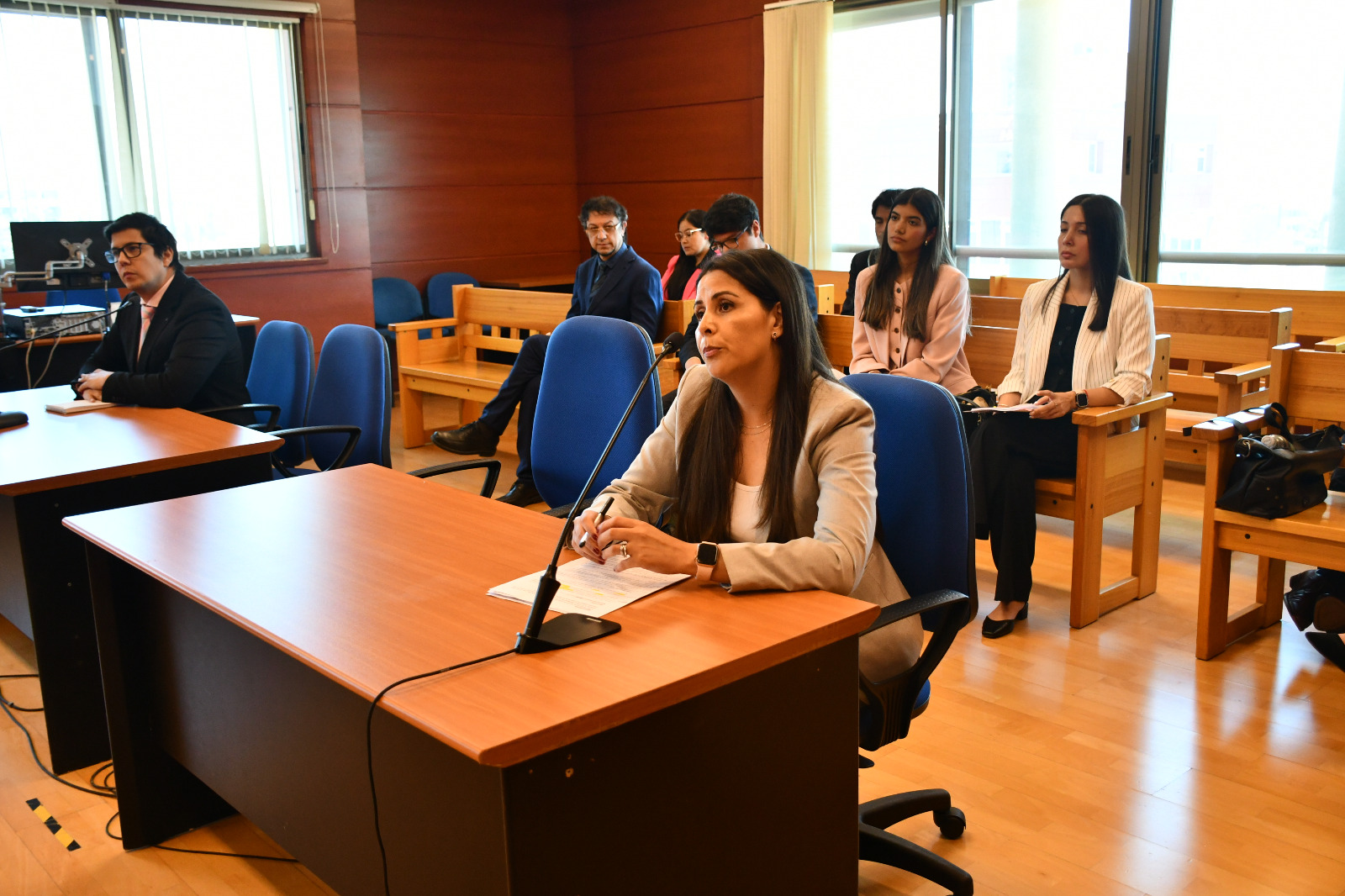 Corte culmina con éxito primer programa piloto de pasantías de estudiantes de Derecho