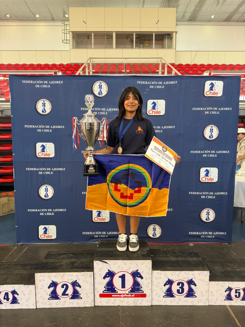 Ajedrecista María Belén Carvajal se consagra campeona nacional absoluta y femenina sub-20