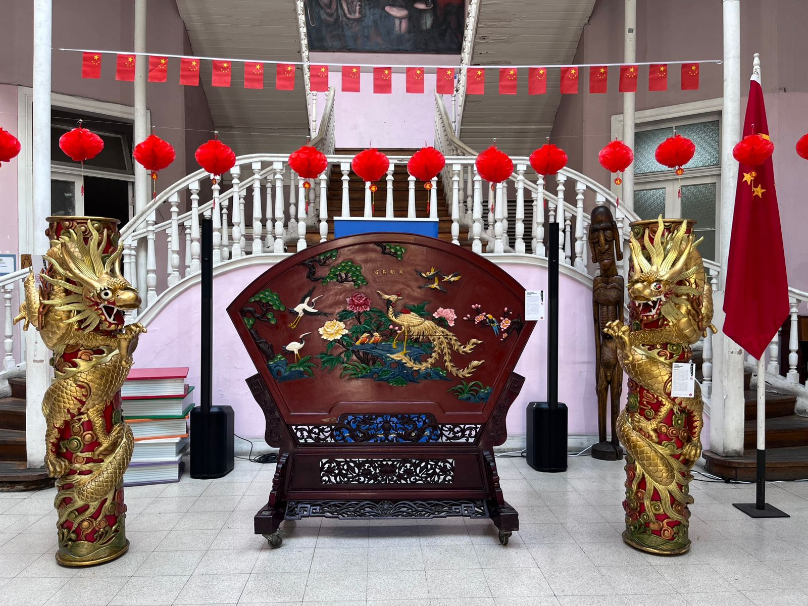 Casa de la Cultura celebra el Año Nuevo Chino con exposición de artes decorativas tradicionales